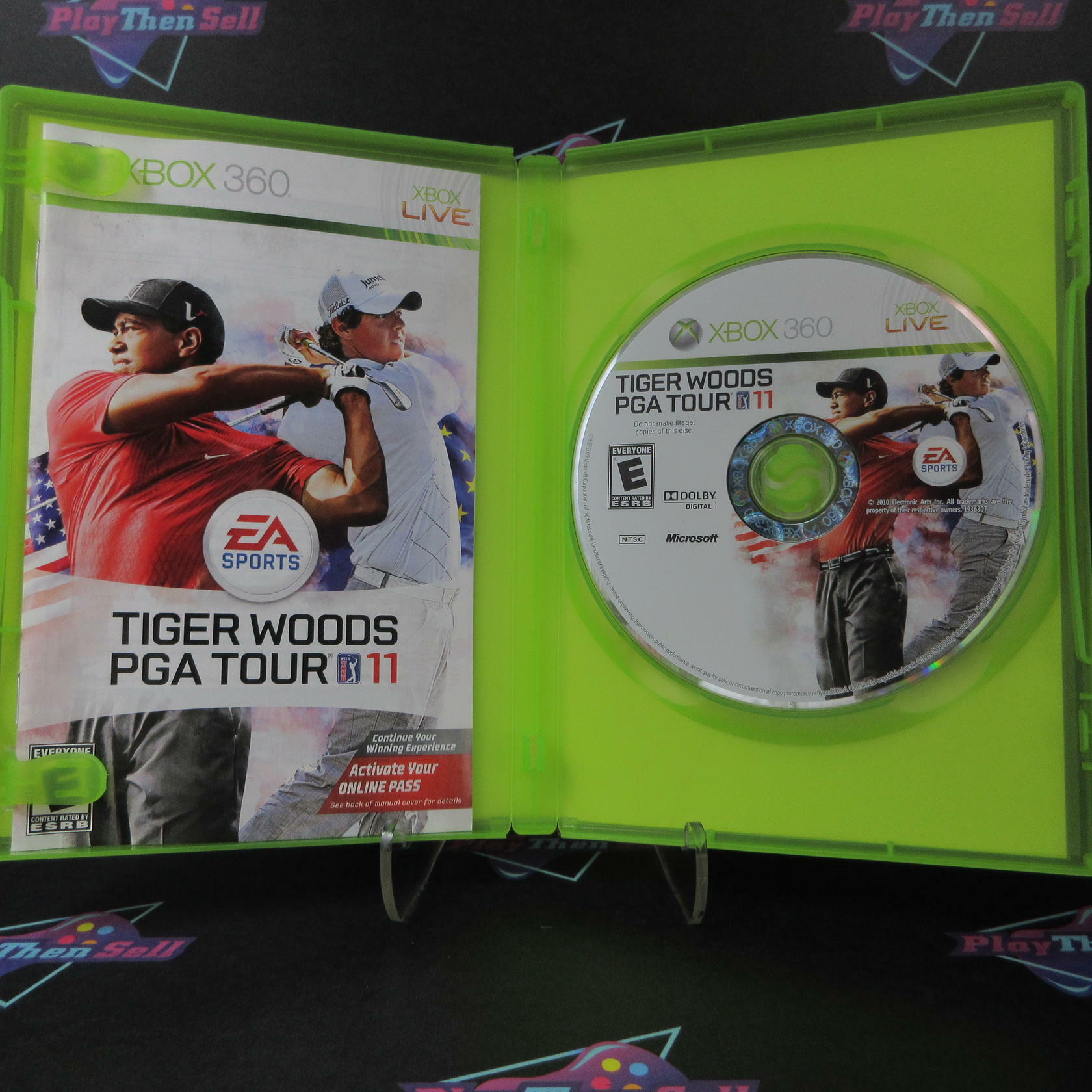 Tiger Woods PGA Tour 11 Xbox 360 - Like New
