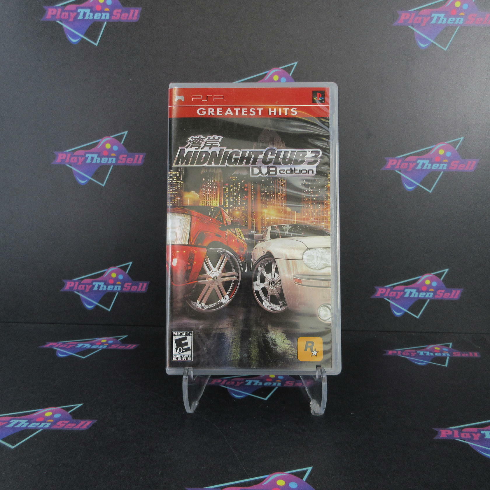 Midnight Club 3 Dub Edition Sony PSP Greatest Hits - Like New