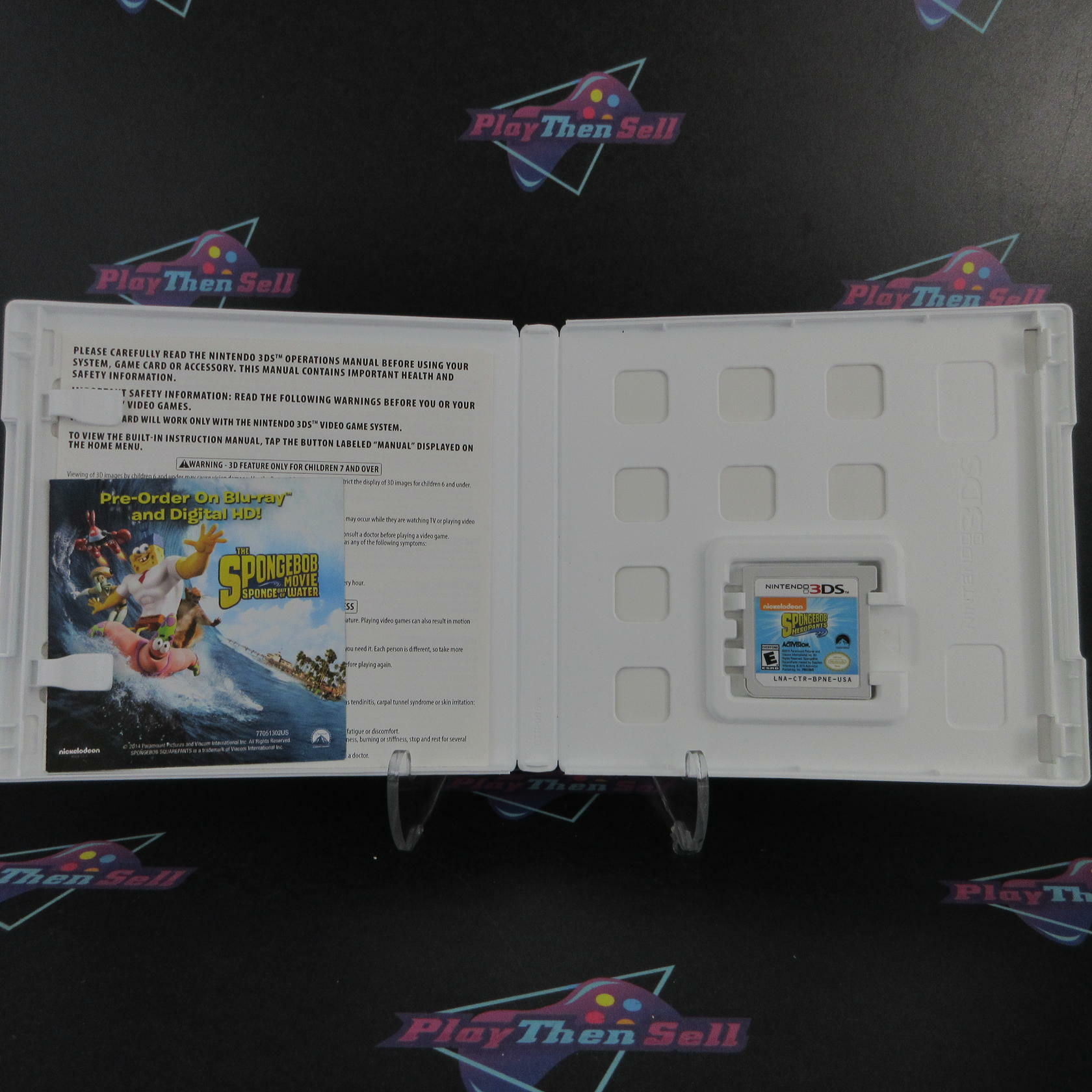 Spongebob Hero Pants Nintendo 3DS - Like New