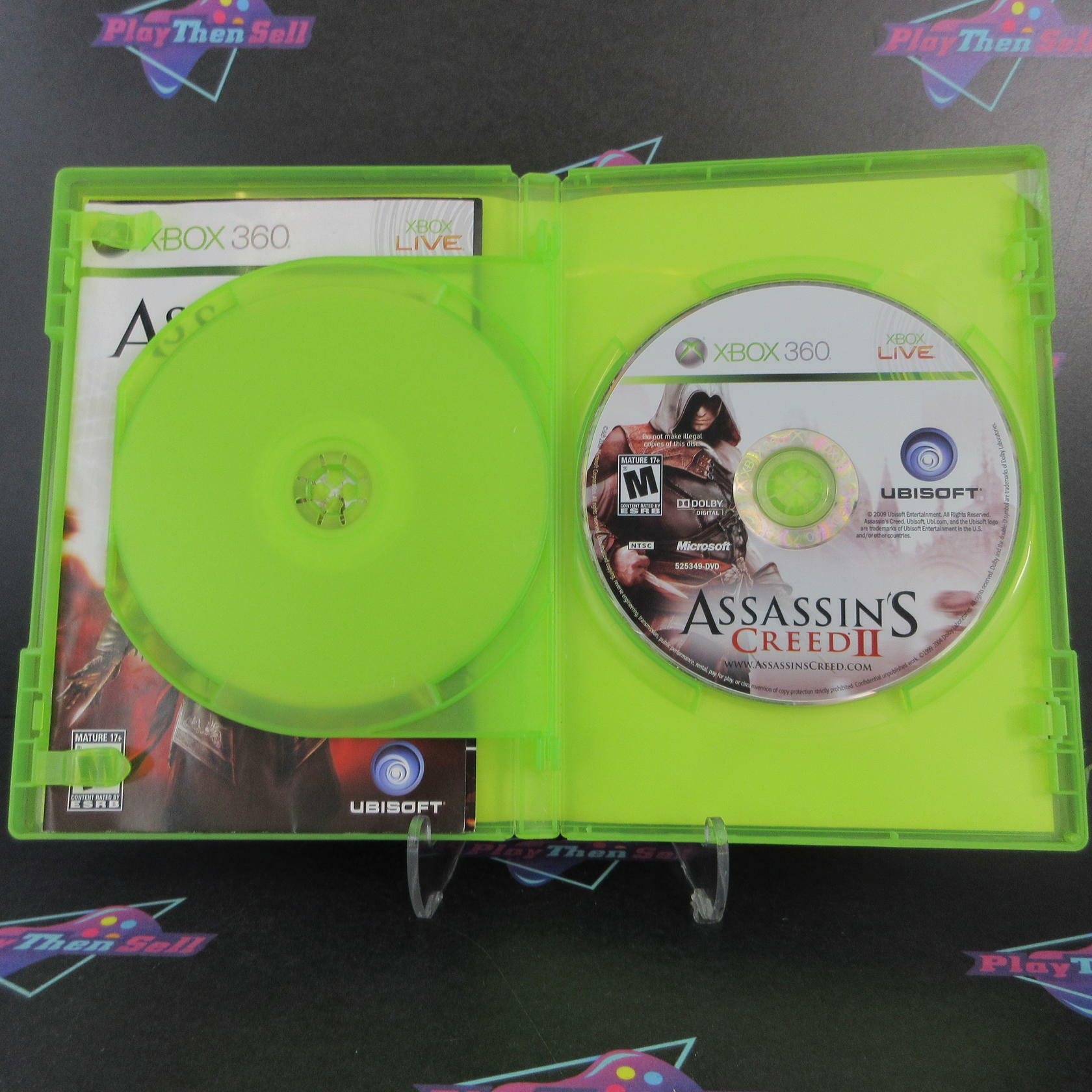 Assassin's Creed II Xbox 360 AD + Bonus Disc Complete CIB - Very Good