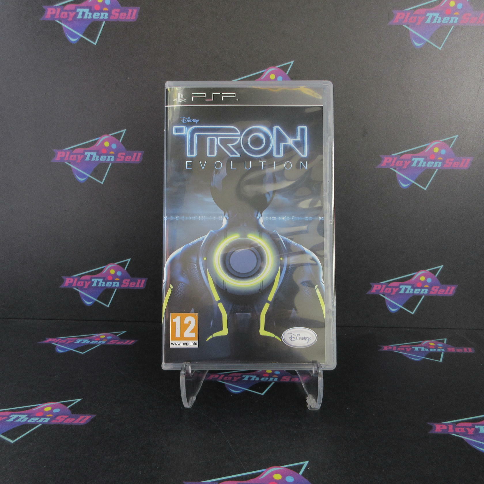 Tron Evolution Clear UMD Sony PSP PAL - Like New