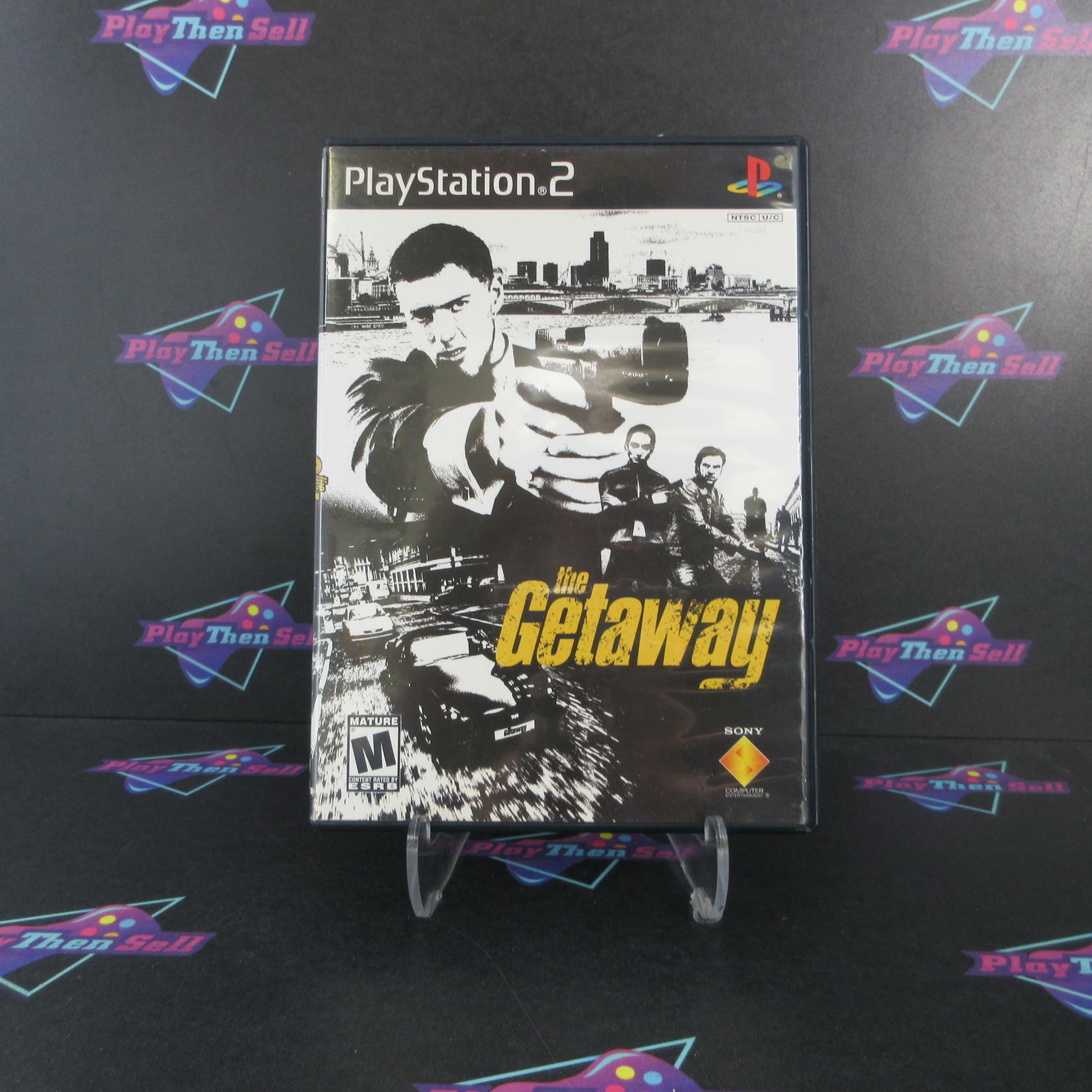 The Getaway PS2 PlayStation 2 AD/MD + Reg Card Complete CIB - Very Good