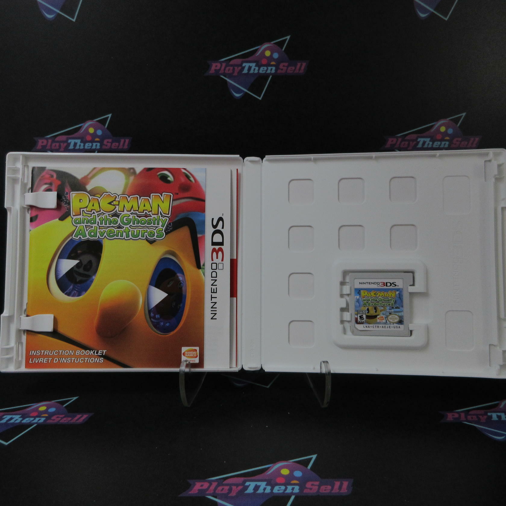 Pac-Man and the Ghostly Adventures Nintendo 3DS + Poster - Like New