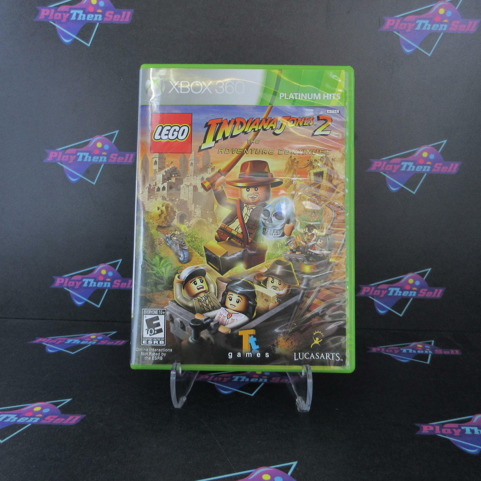 LEGO Indiana Jones 2 The Adventure Continues PH Xbox 360 AD Complete CIB - Very Good