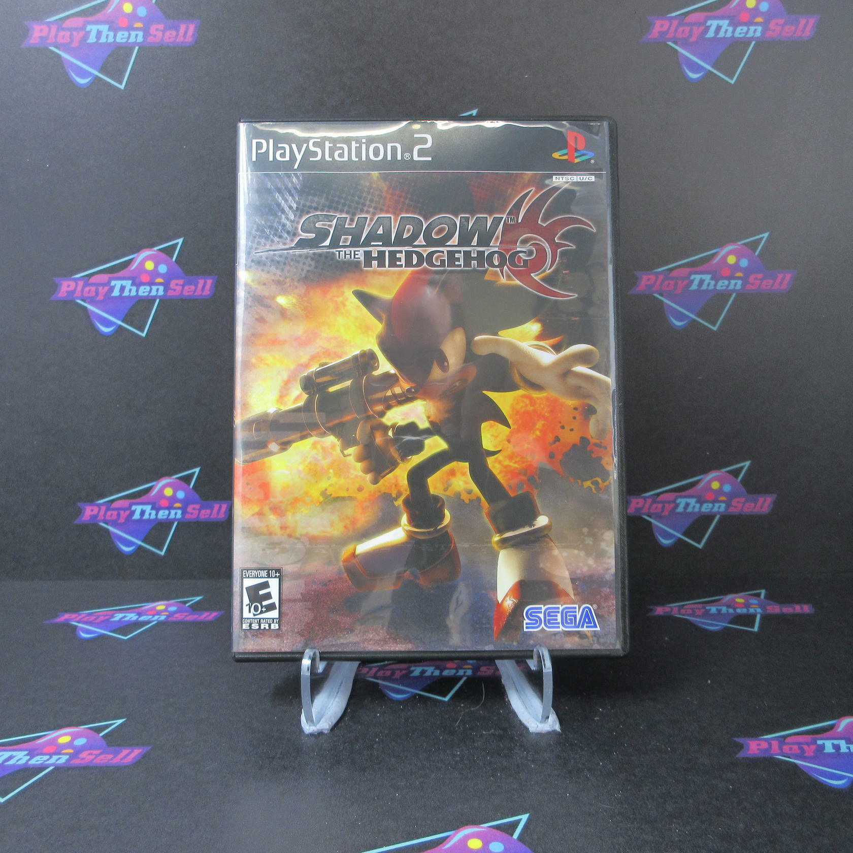 Shadow The Hedgehog PS2 PlayStation 2 + Reg Card - Like New