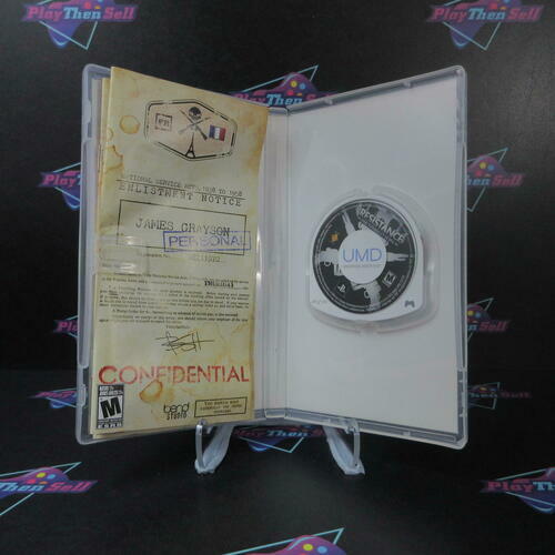Resistance Retribution Sony PSP + Reg Card - Like New