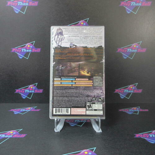 Resistance Retribution Sony PSP + Reg Card - Like New