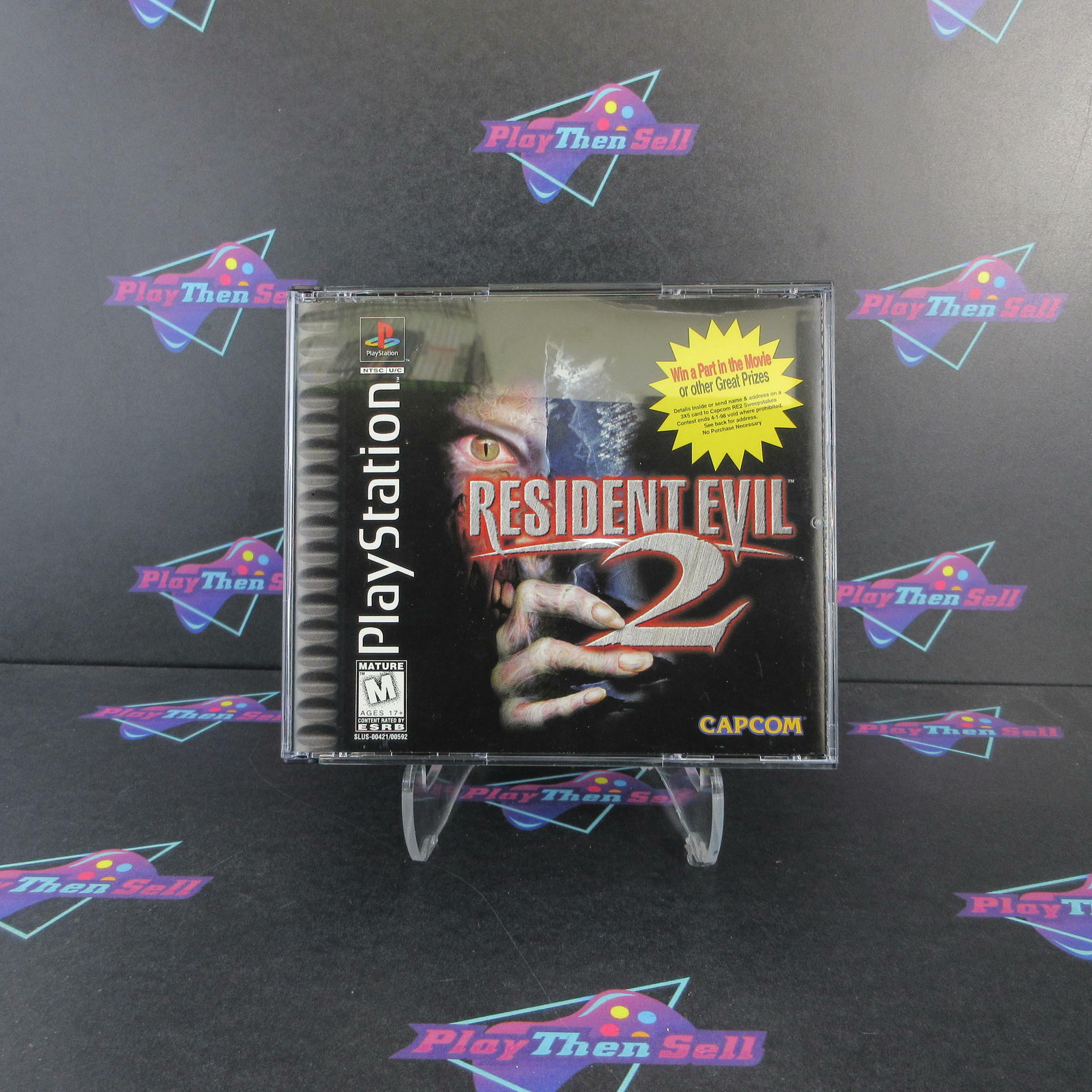 Resident Evil 2 PS1 PlayStation 1 MD Complete CIB - Very Good