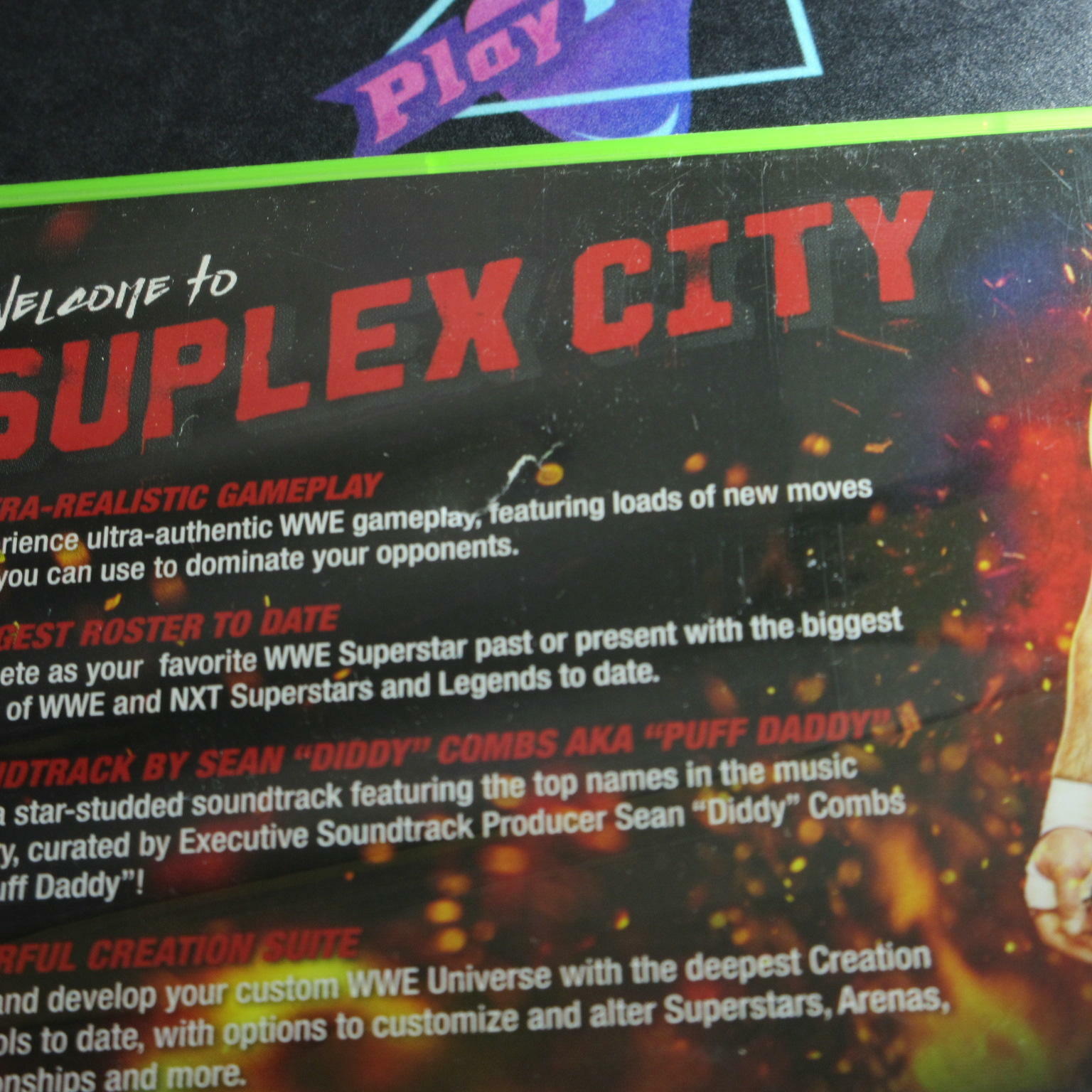 WWE 2K17 Xbox 360 AD Complete CIB - Very Good
