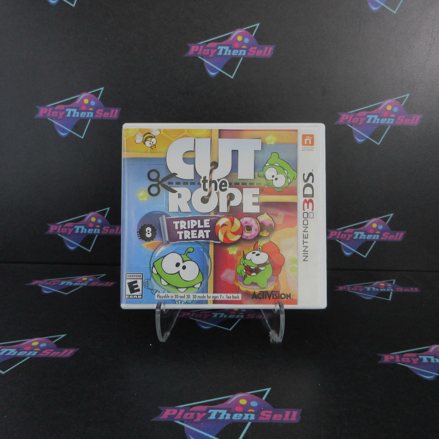 Cut The Rope Triple Treat Nintendo 3DS - Like New