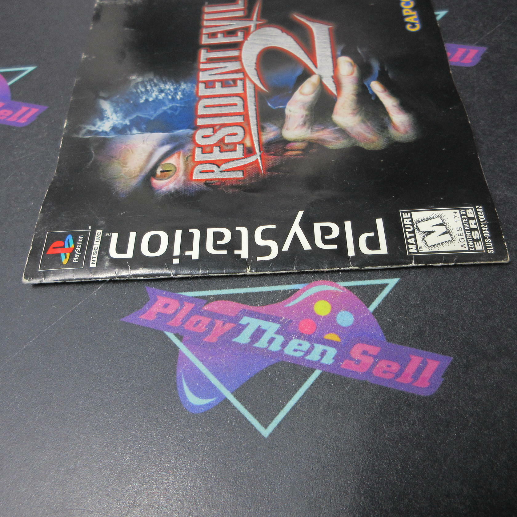 Resident Evil 2 PS1 PlayStation 1 MD Complete CIB - Very Good