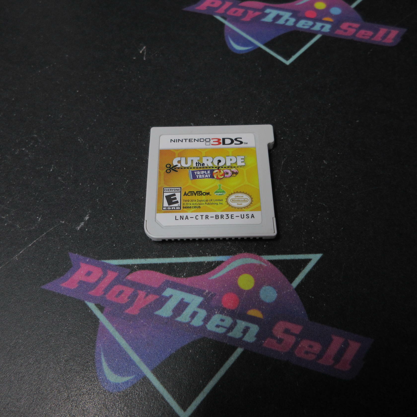 Cut The Rope Triple Treat Nintendo 3DS - Like New
