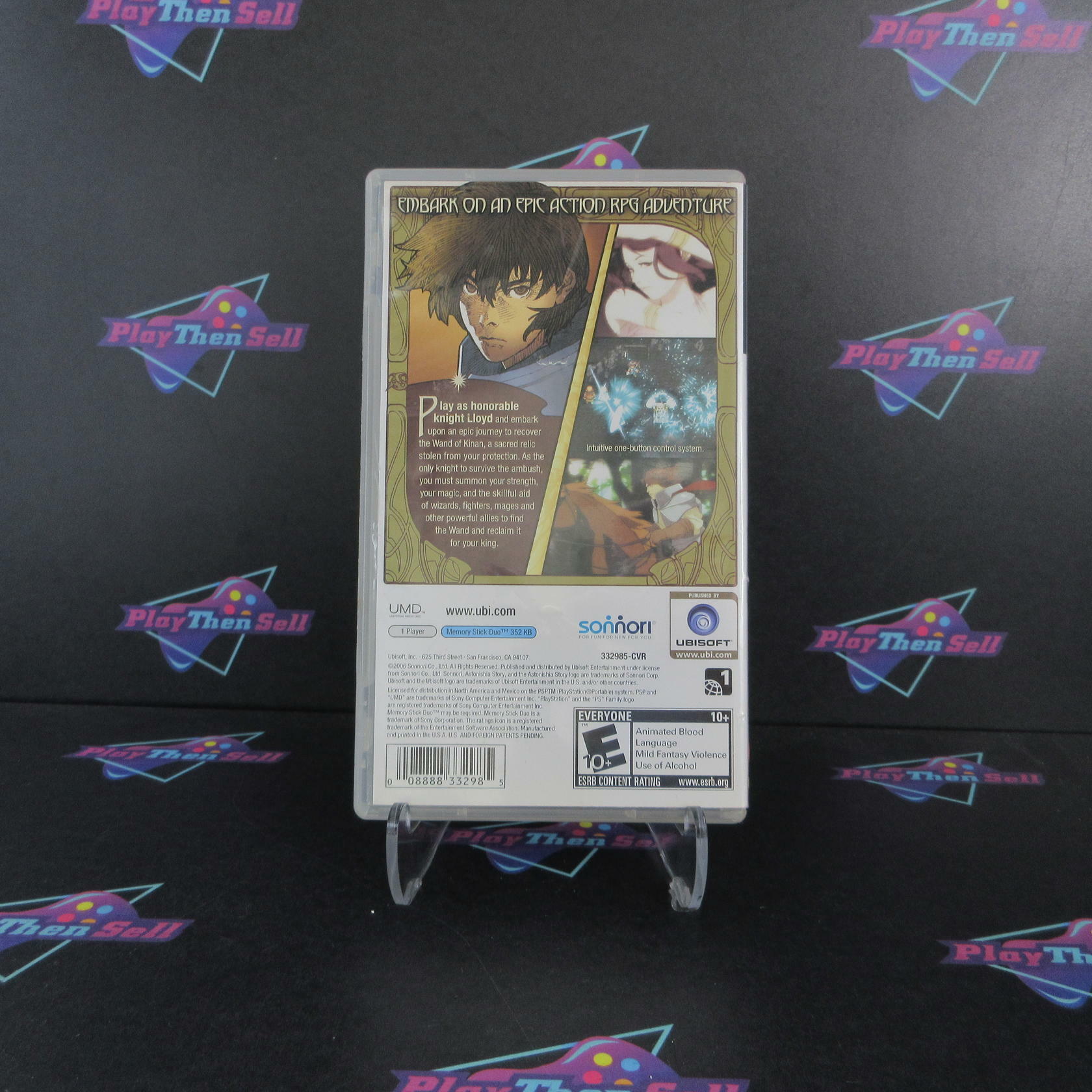 Astonishia Story Clear UMD Sony PSP AD/NM - Very Good