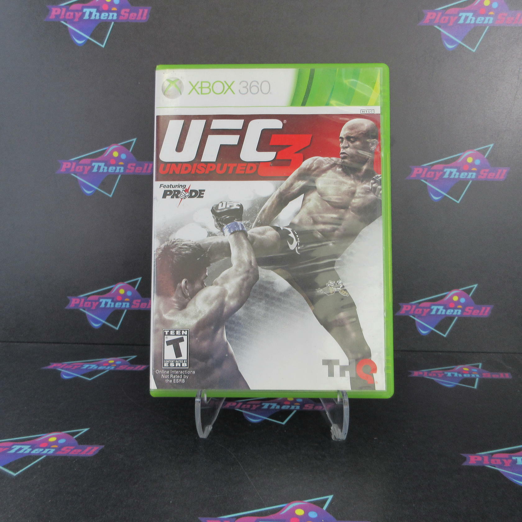 UFC Undisputed 3 Xbox 360 AD Complete CIB - Very Good