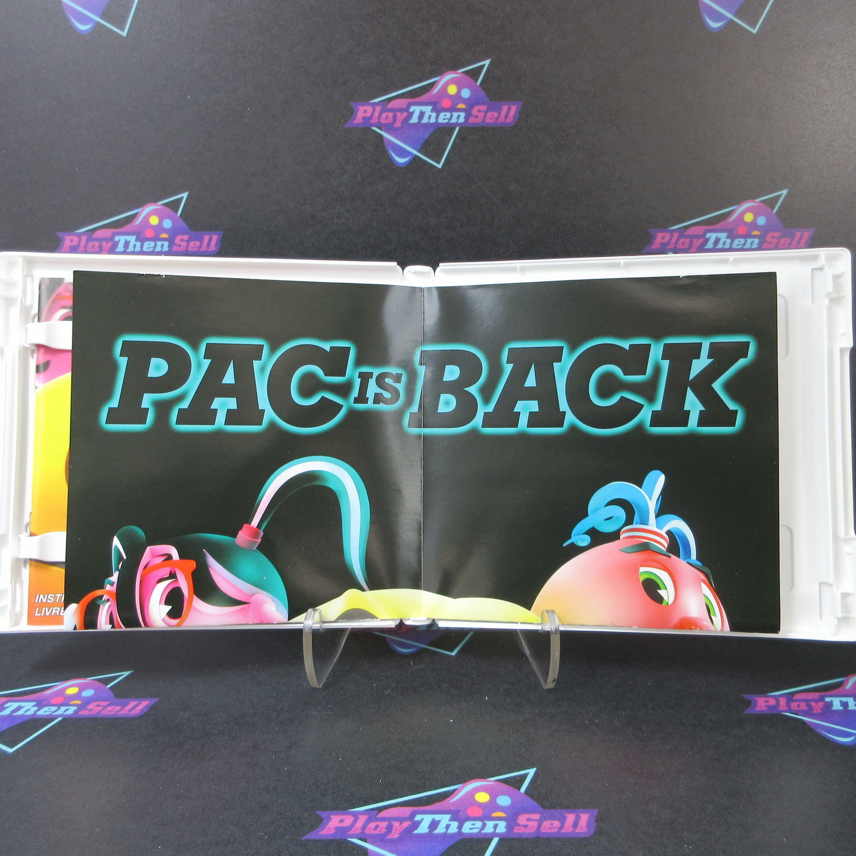 Pac-Man and the Ghostly Adventures Nintendo 3DS + Poster - Like New
