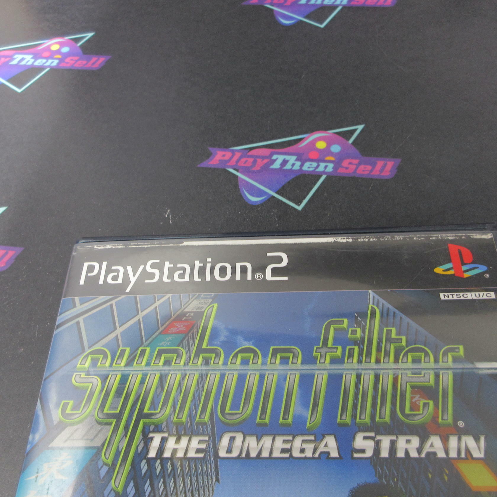 Syphon Filter The Omega Strain PS2 PlayStation 2 AD + Reg Card Complete CIB - Very Good
