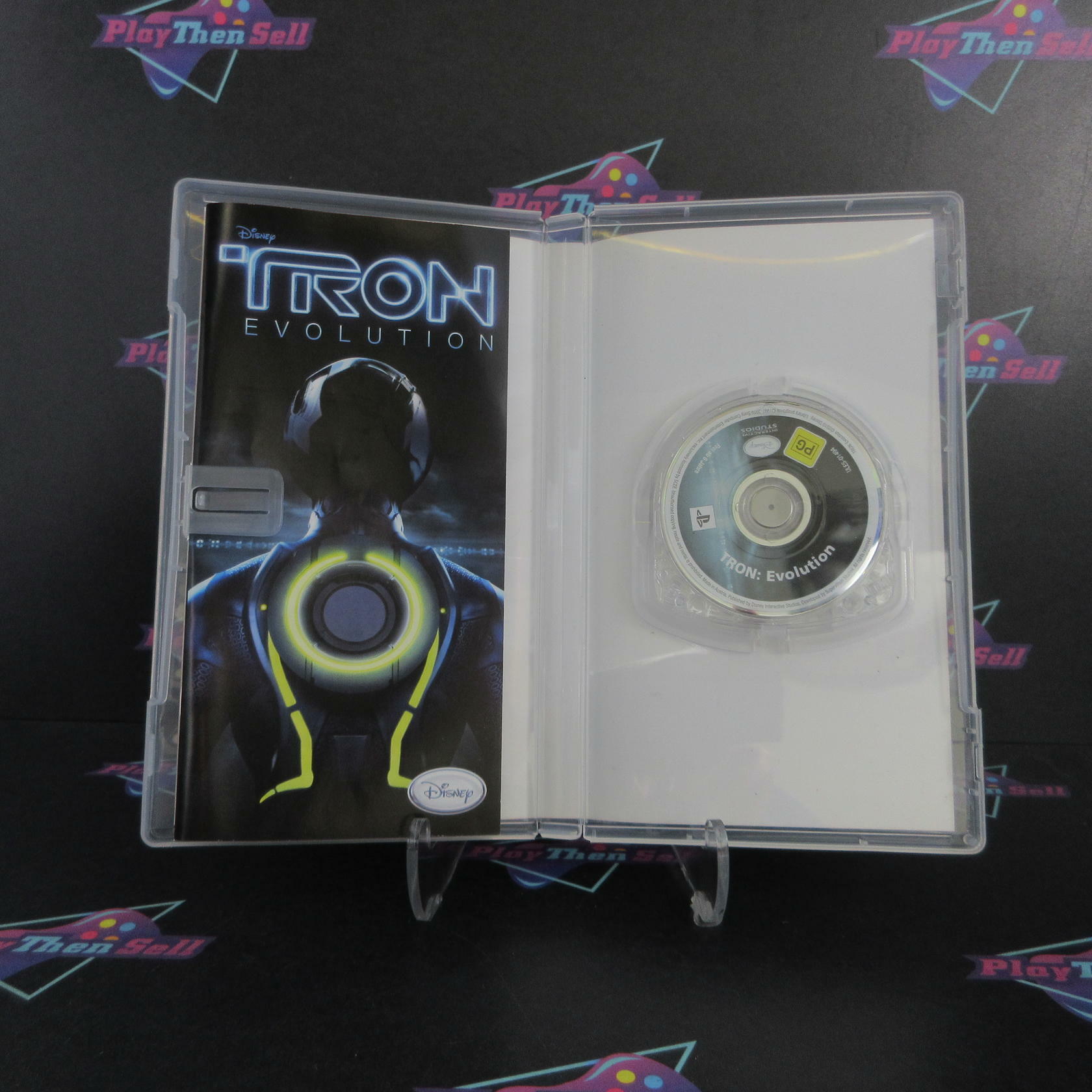 Tron Evolution Clear UMD Sony PSP PAL - Like New