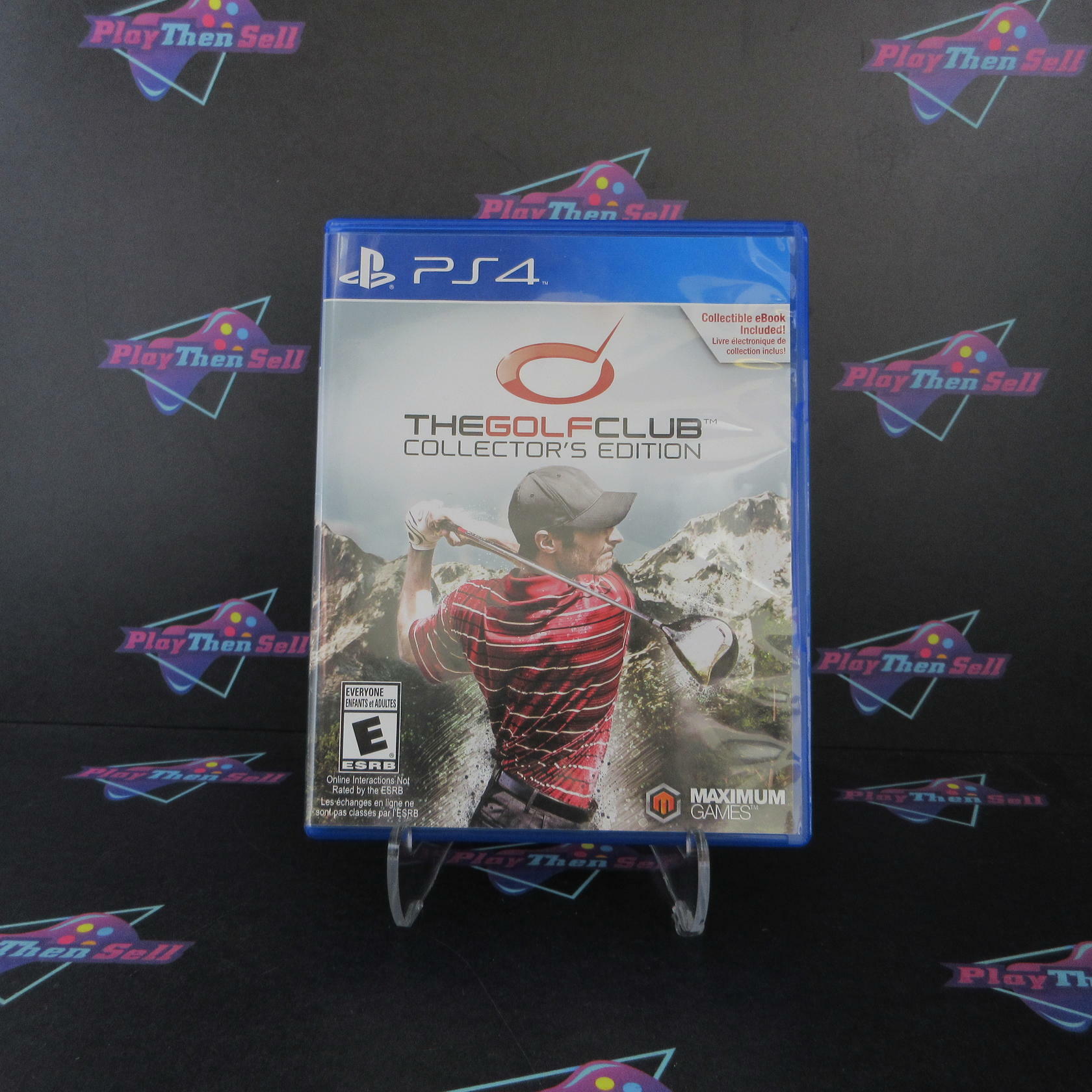 The Golf Club Collector's Edition PS4 PlayStation 4 AD Complete CIB - Very Good