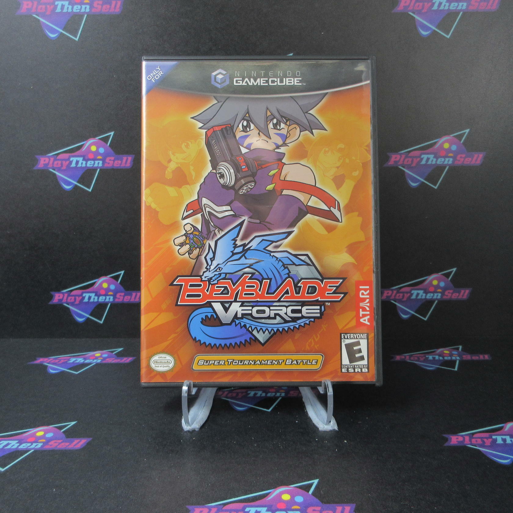 BeyBlade VForce Super Tournament Battle Nintendo Gamecube - Like New