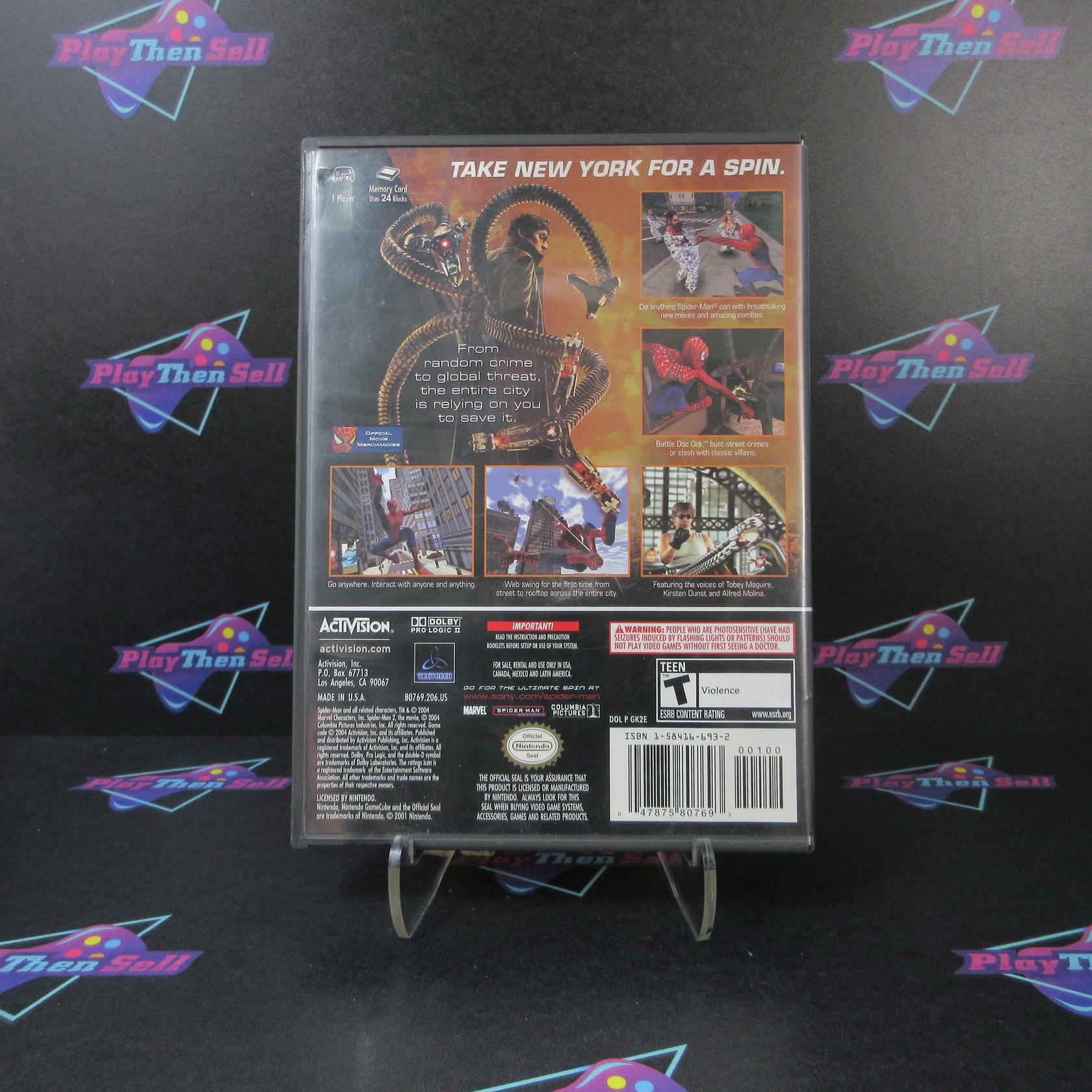 Spider-Man 2 Nintendo Gamecube - Like New