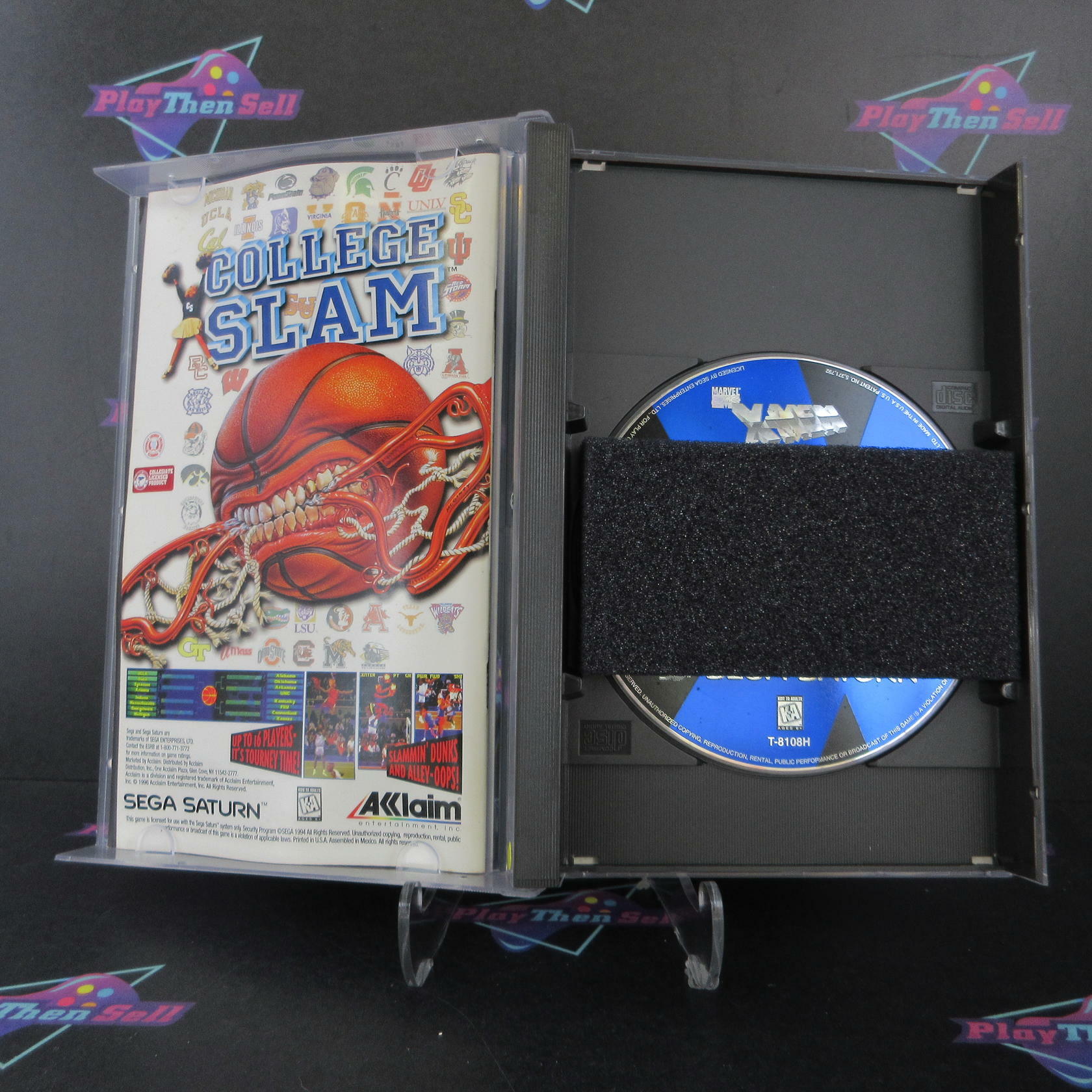 X-Men Children of the Atom Sega Saturn + Reg Card - Like New