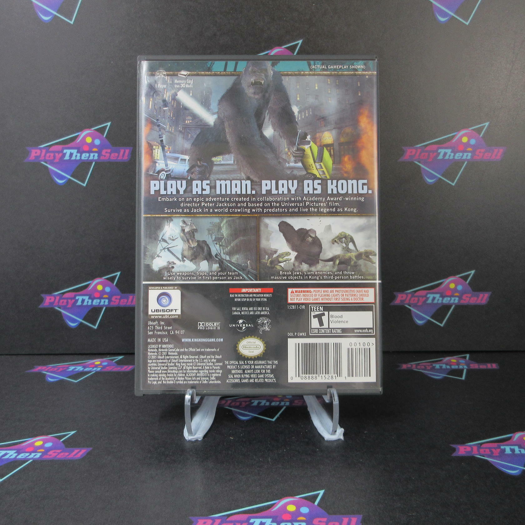 Peter Jackson's King Kong Nintendo Gamecube - Like New