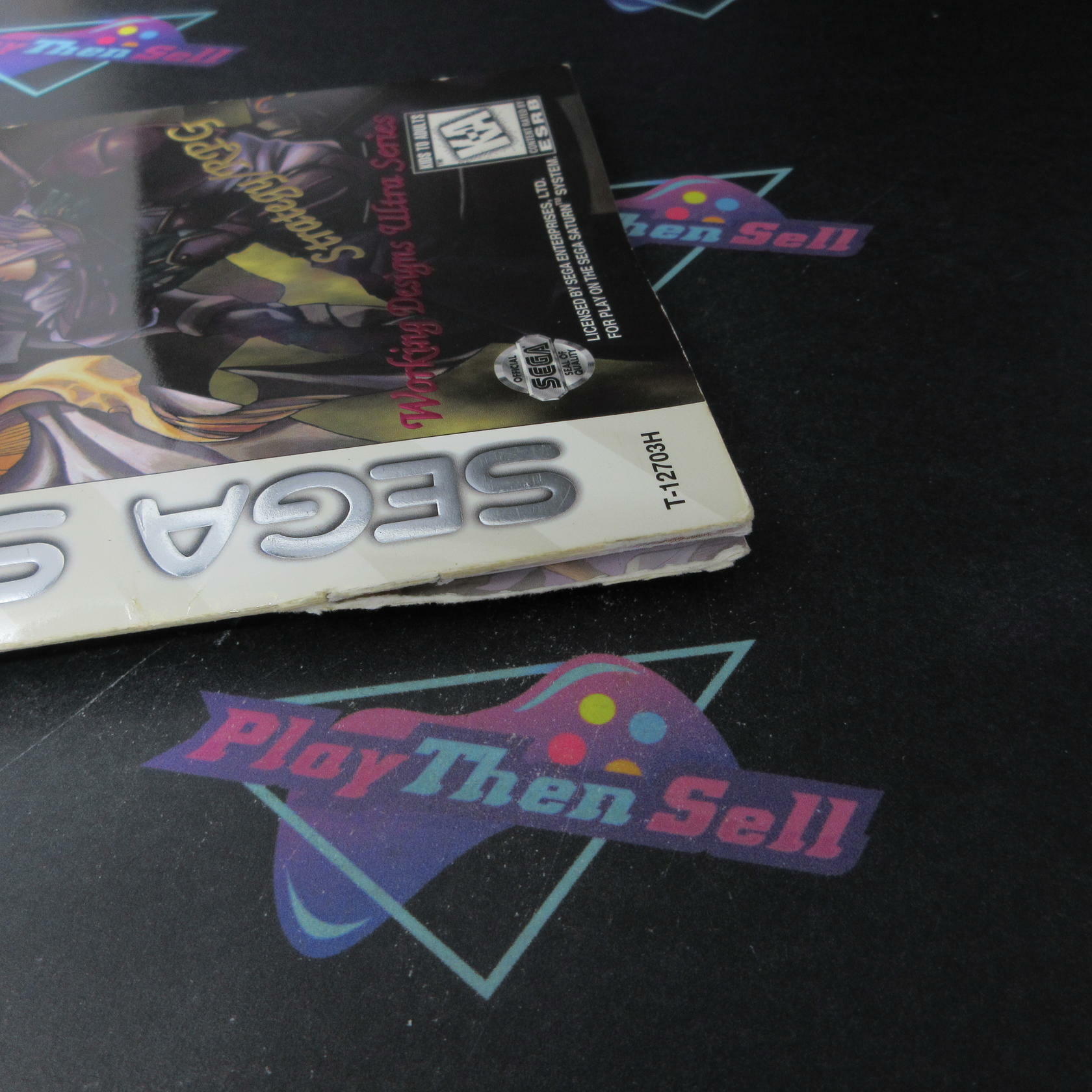 Dragon Force Sega Saturn + Reg Card - See Pics - Like New