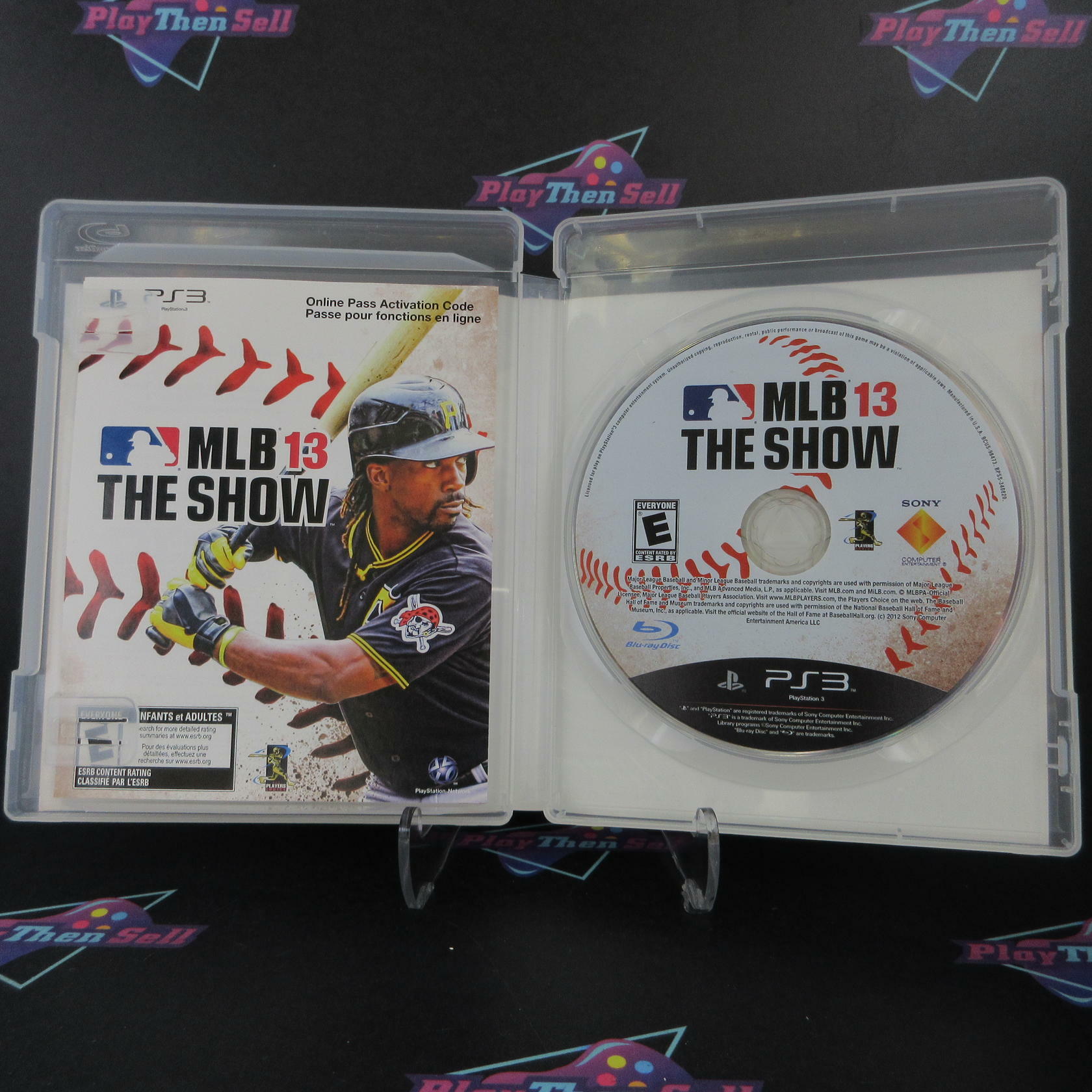 MLB The Show 13 PS3 PlayStation 3 AD Complete CIB - Very Good