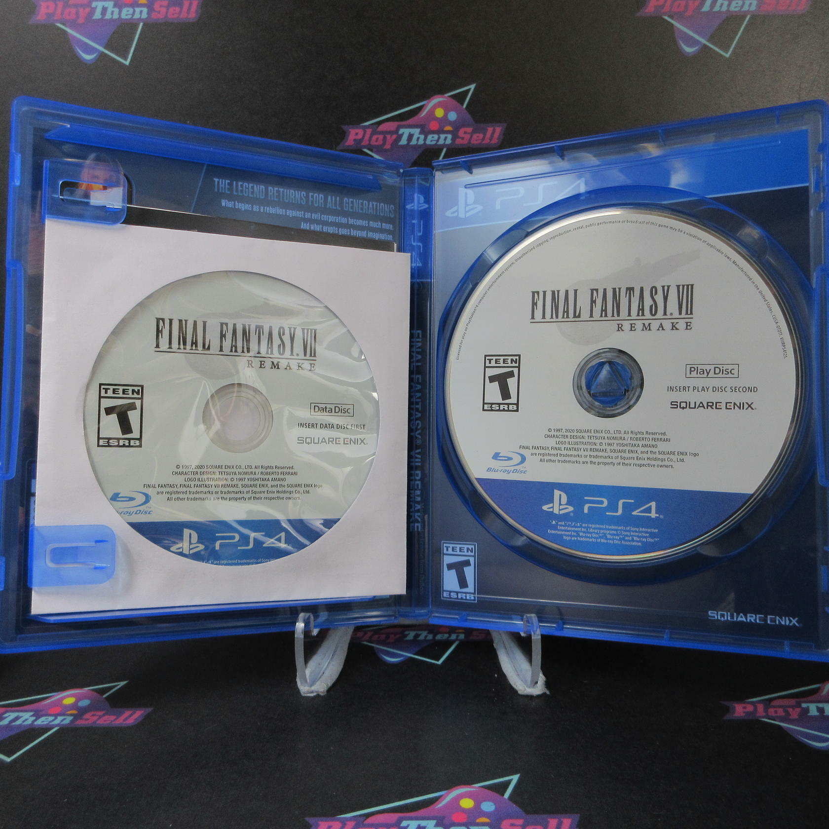 Final Fantasy VII Remake PS4 PlayStation 4 - Like New