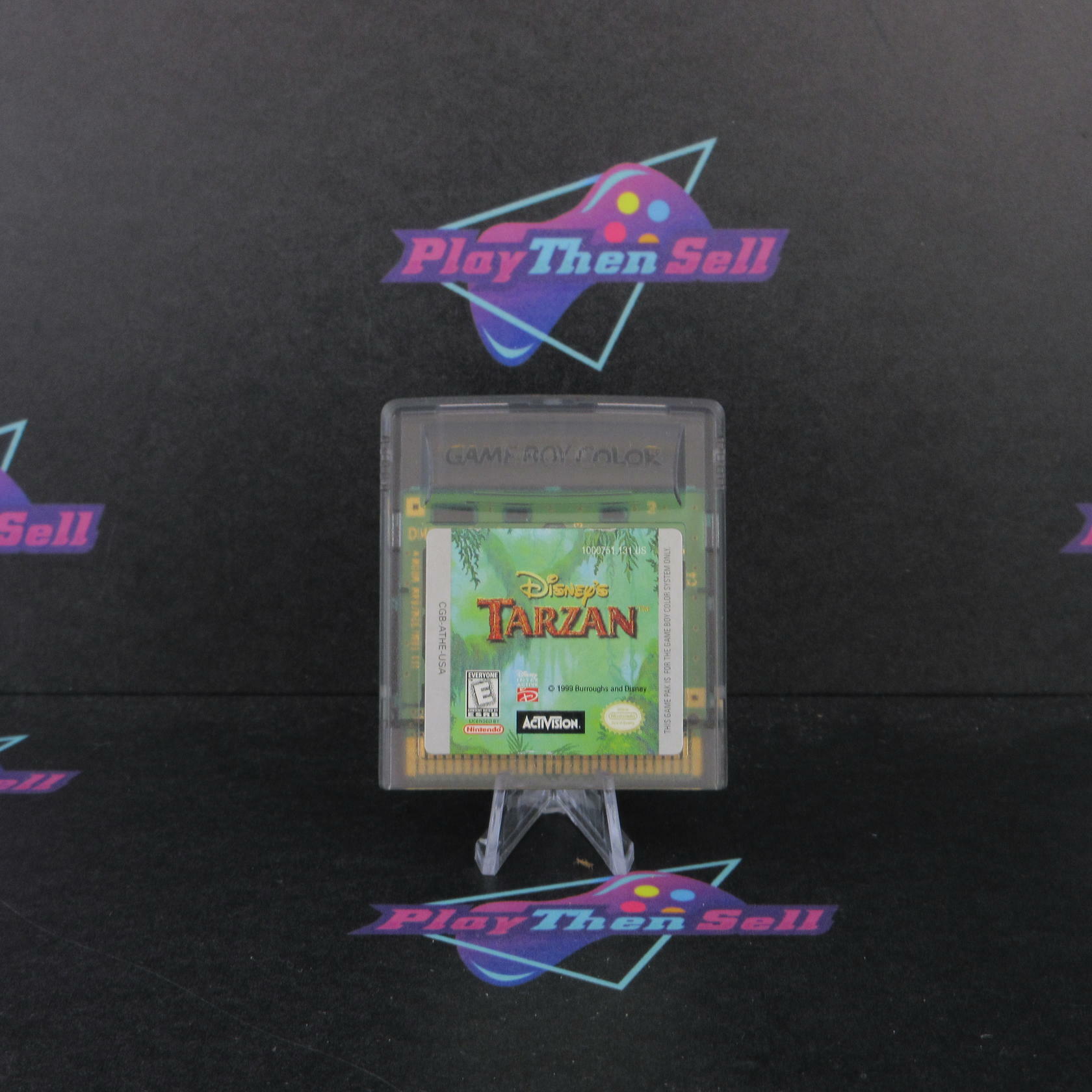 Tarzan Nintendo GameBoy Color Cart Only Authentic / Tested - Very Good