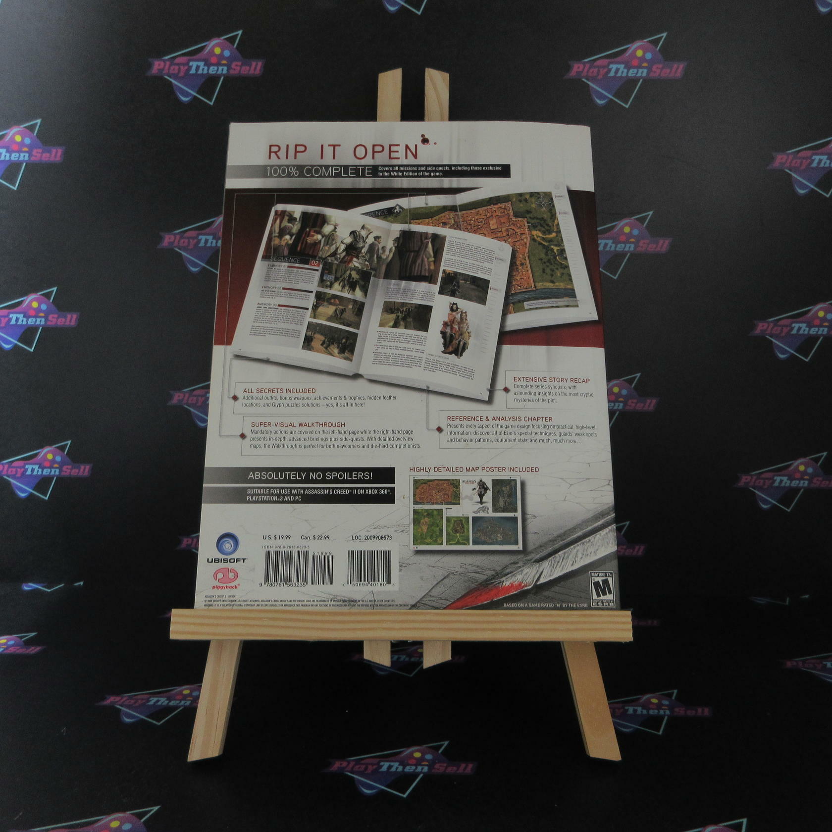 Assassin's Creed II The Complete Official Guide + Poster - Good