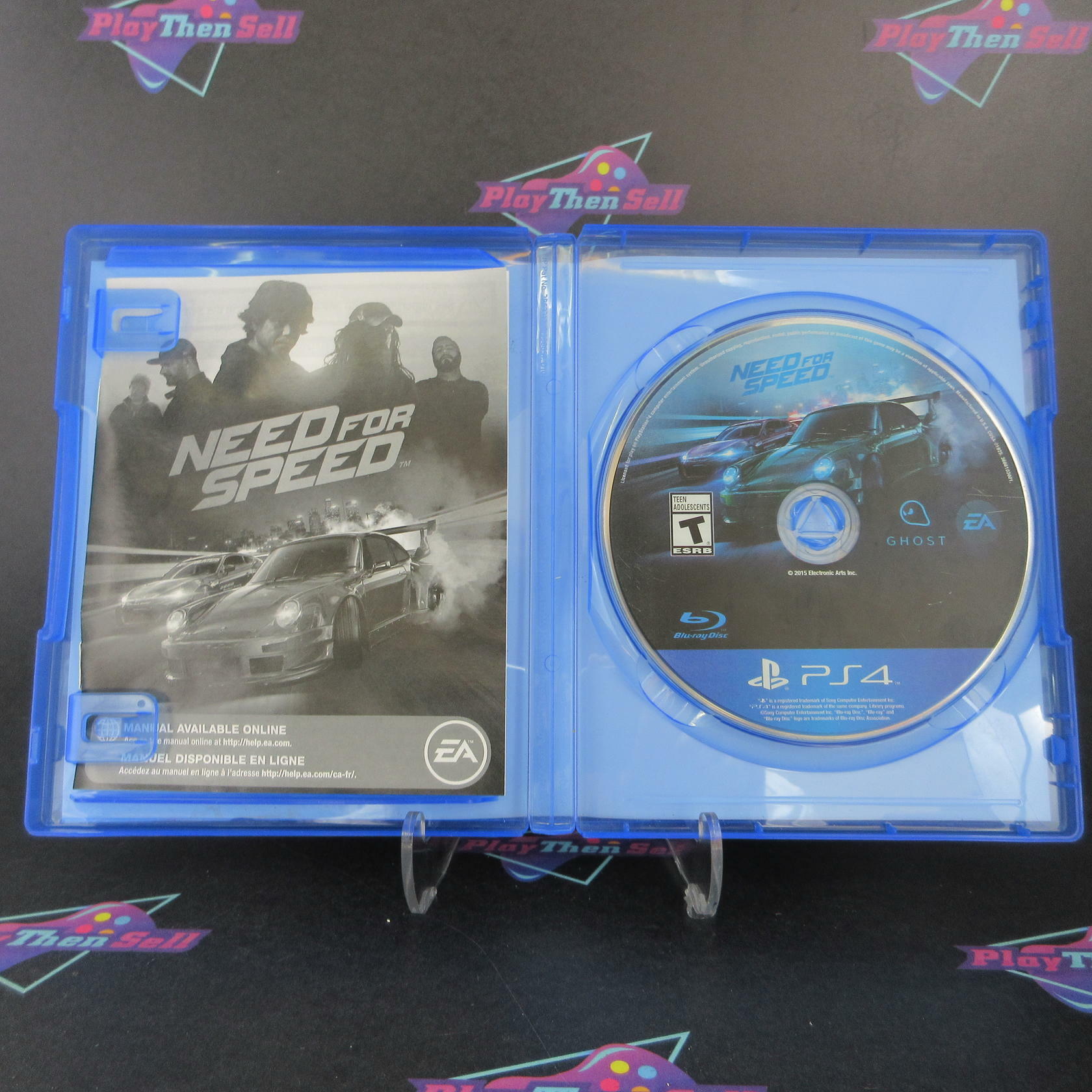 Need for Speed PS4 PlayStation 4 AD/DD Complete CIB - Very Good