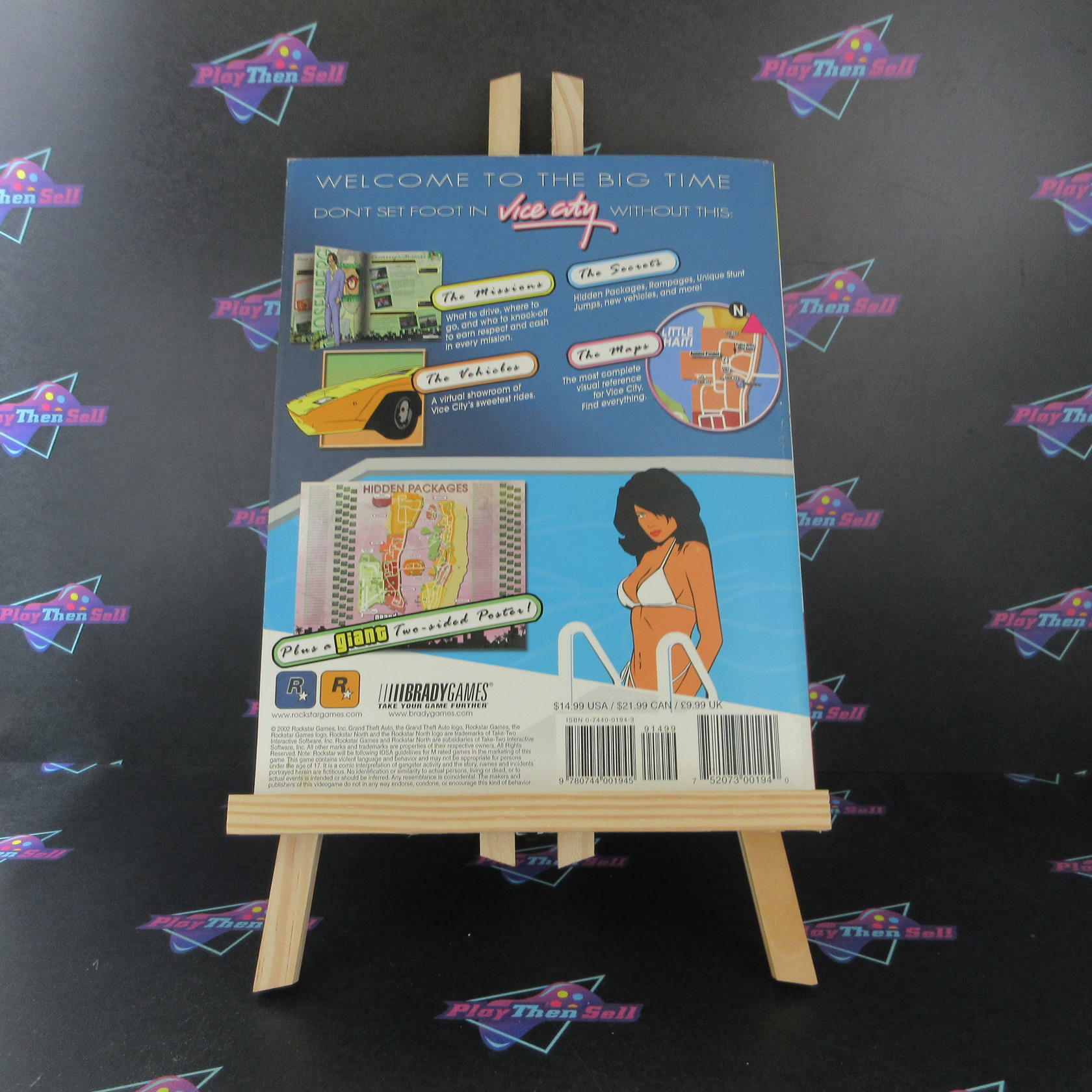 Brady Games Grand Theft Auto Vice City Official Strategy Guide - Good