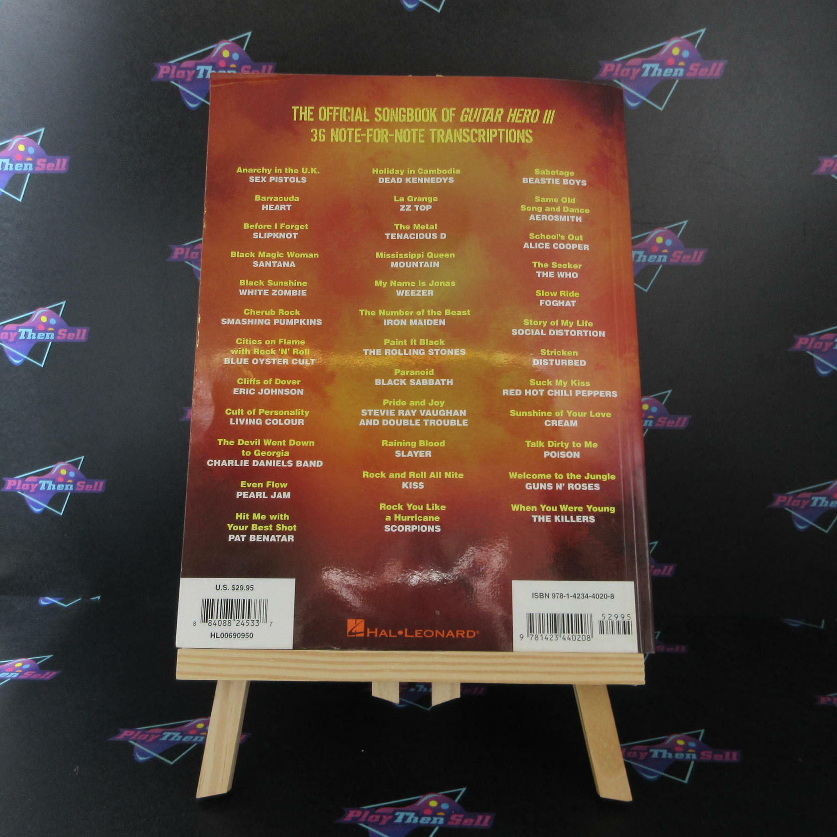 Hal Leonard Guitar Hero 3 Legends of Rock Guitar Songbook - Good