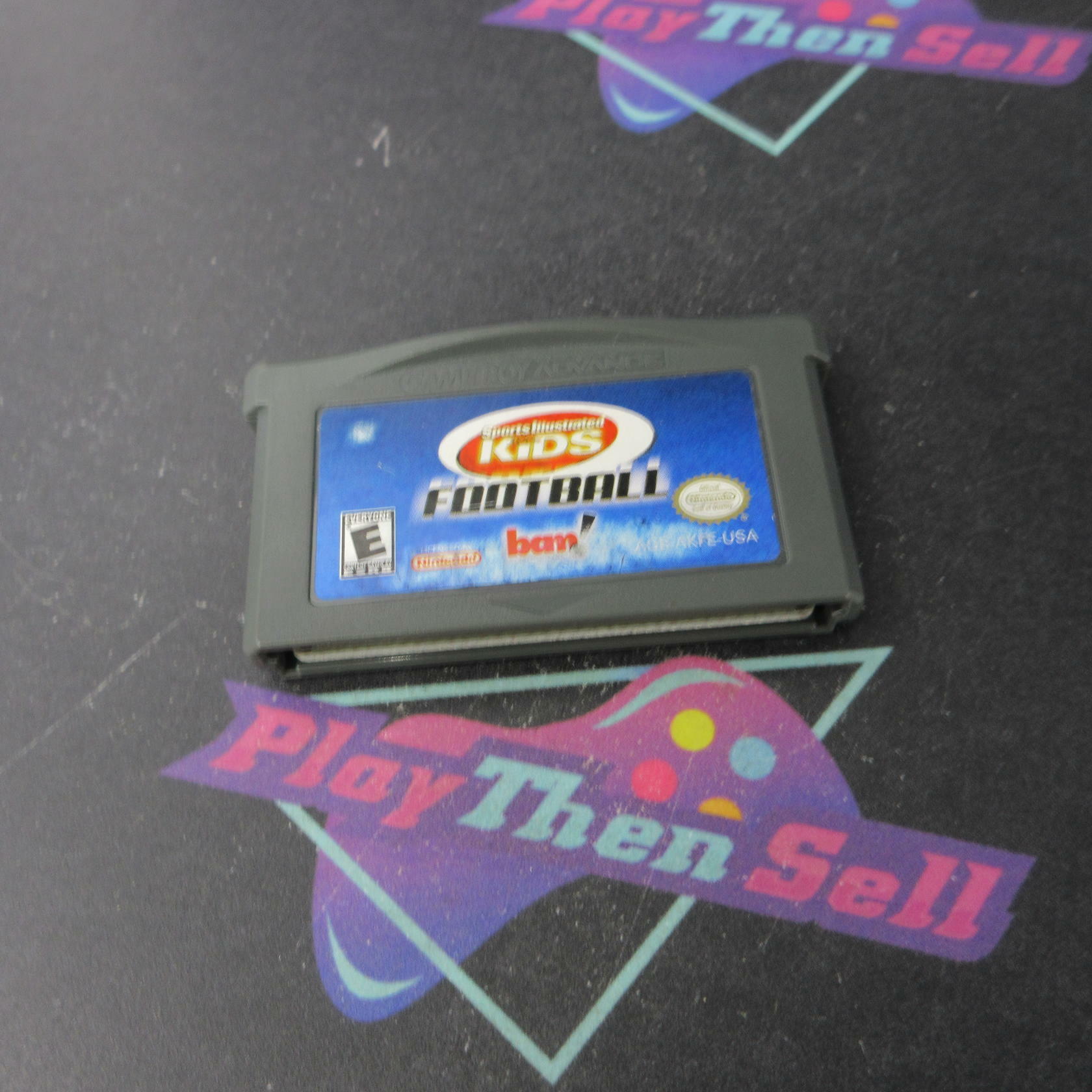 Sports Illustrated for Kids Football GameBoy Advance Cart Only AD Authentic - Very Good