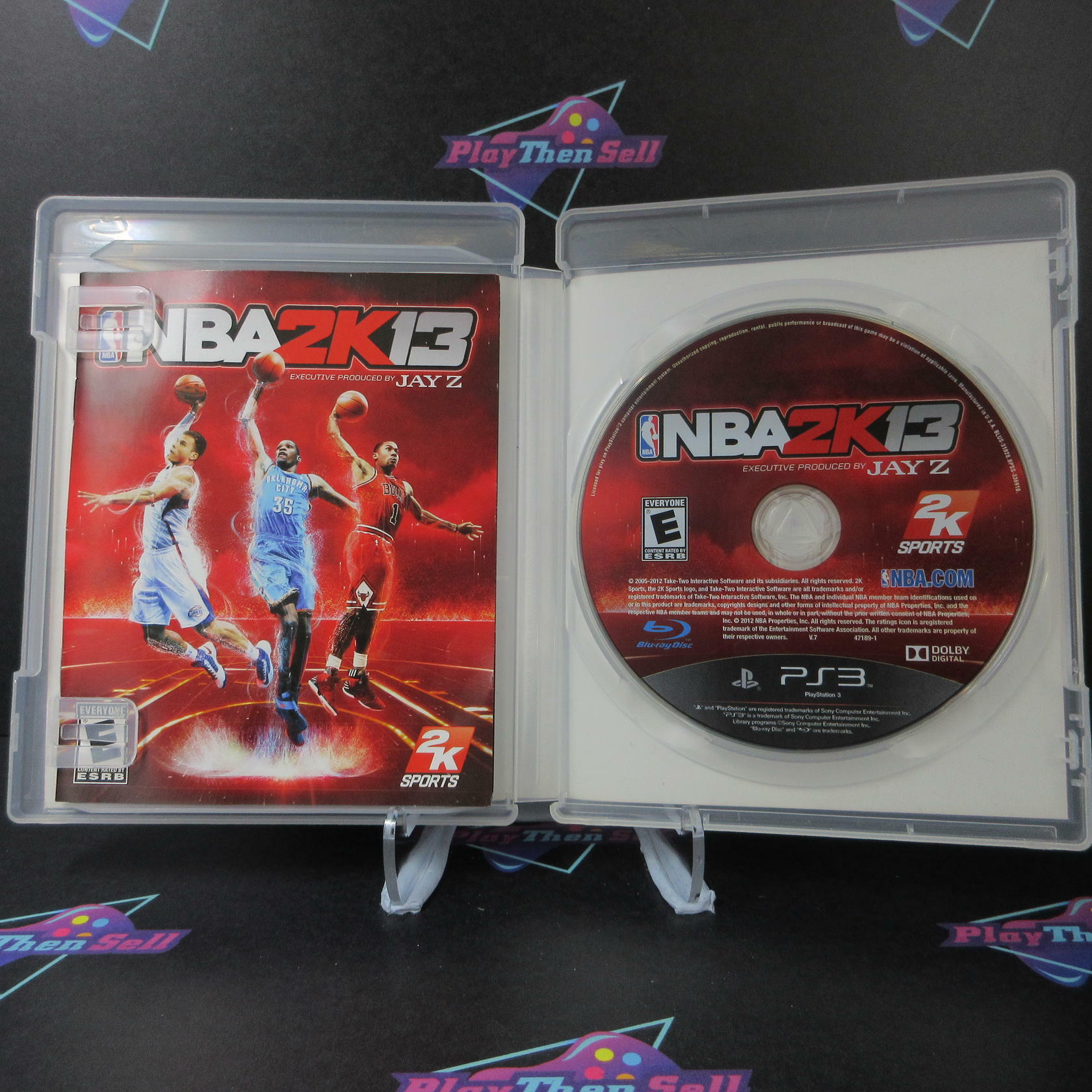 NBA 2K13 PS3 PlayStation 3 AD Complete CIB - Very Good