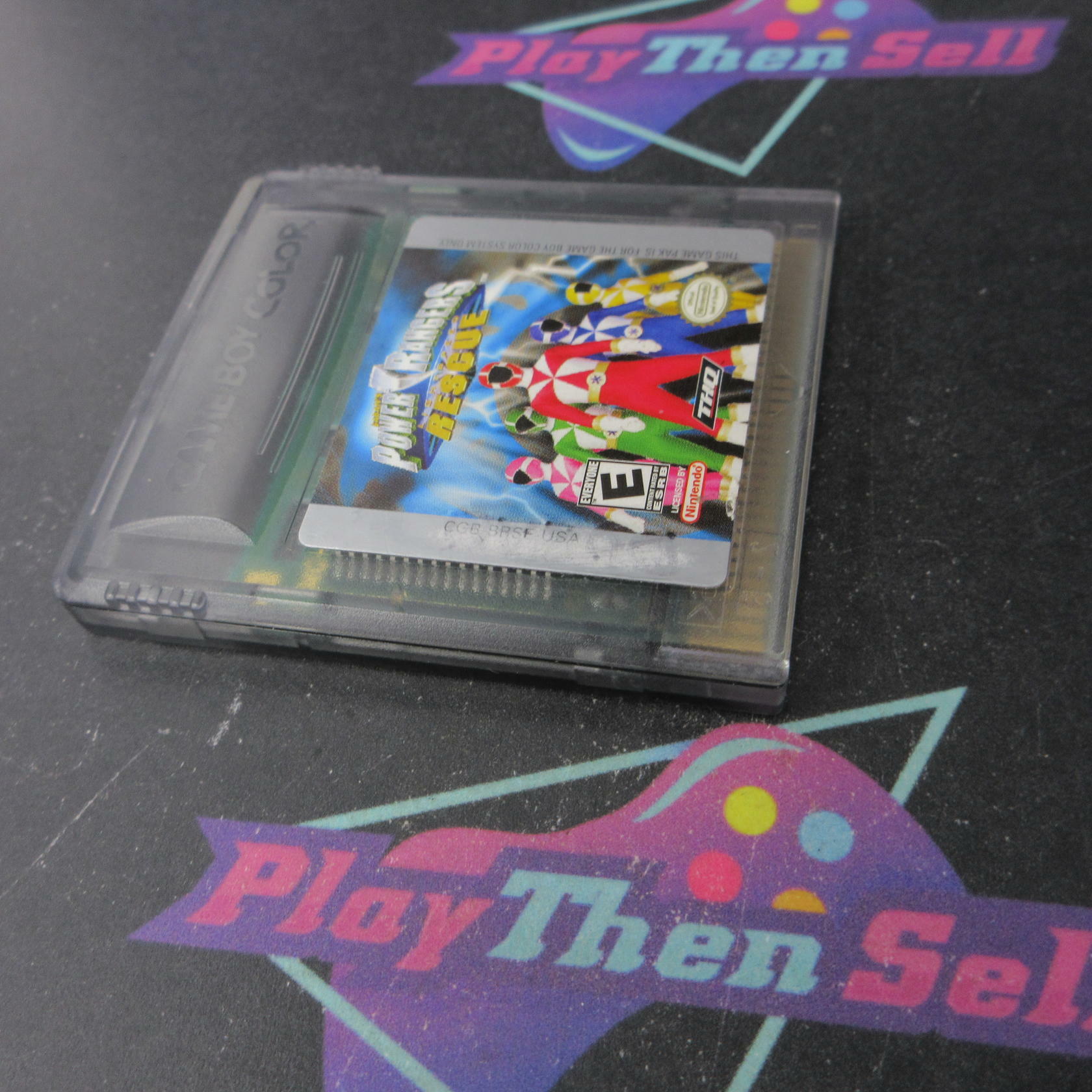 Power Rangers Lightspeed Rescue GameBoy Color Cart Only AD Authentic / Tested - Very Good