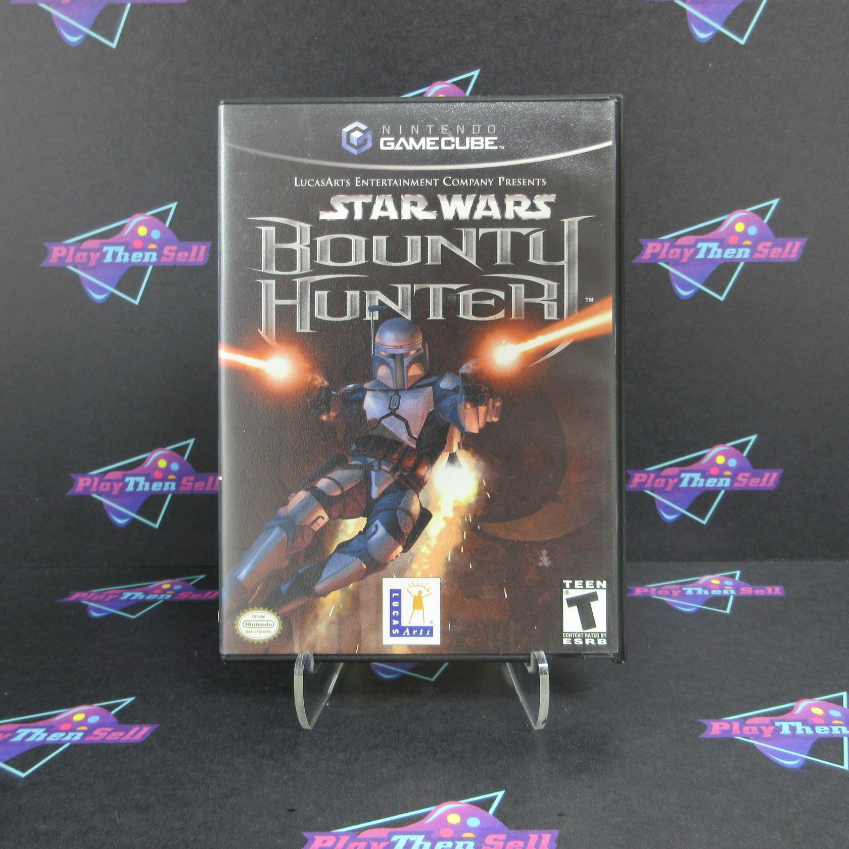 Star Wars Bounty Hunter Nintendo Gamecube + Reg Card - Like New
