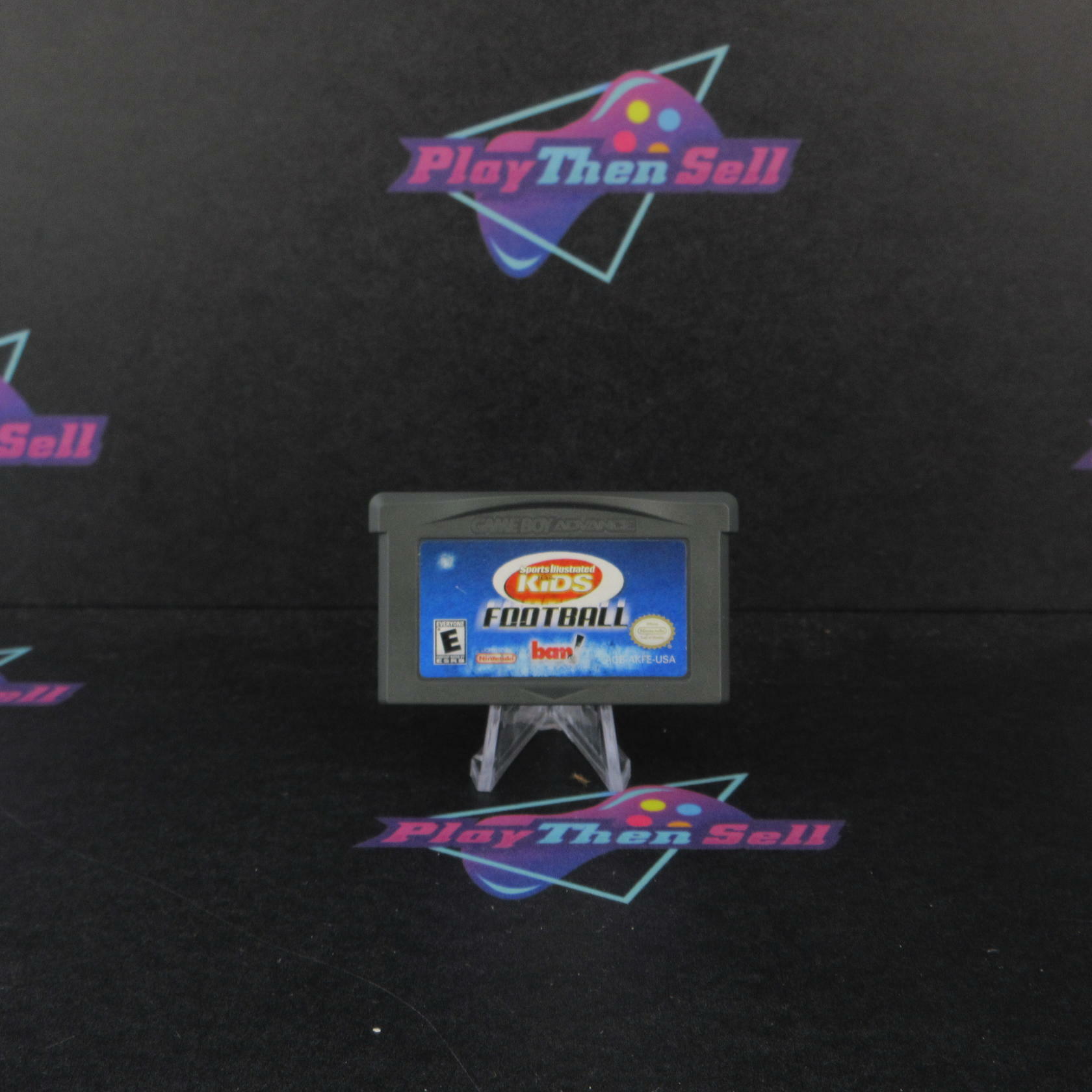 Sports Illustrated for Kids Football GameBoy Advance Cart Only AD Authentic - Very Good