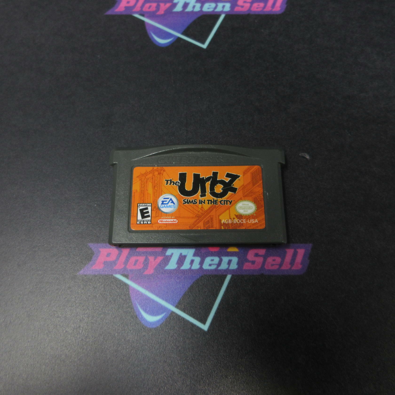 Urbz Sims in the City GameBoy Advance Cart Only Authentic / Tested - Very Good