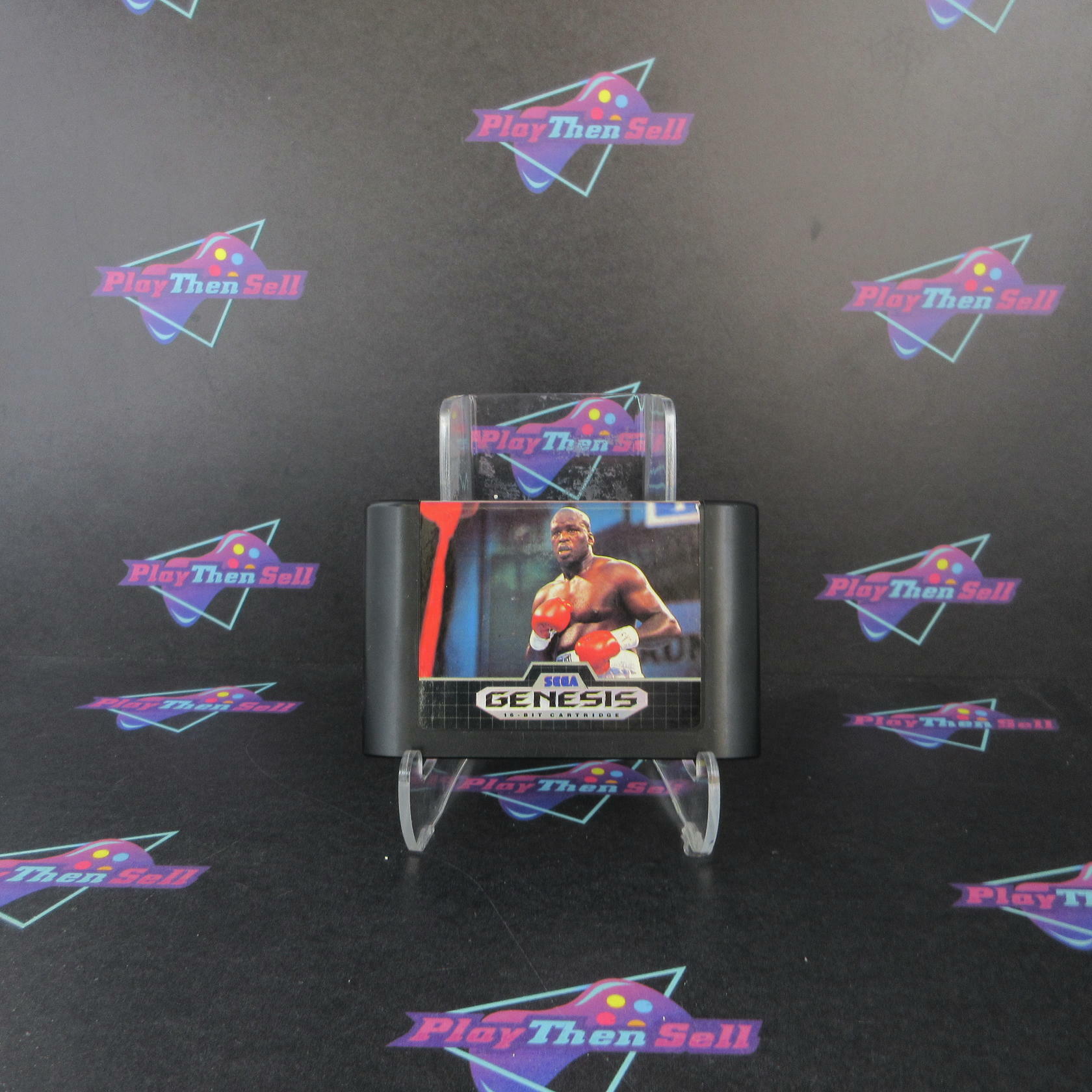 James Buster Douglas Knockout Boxing Sega Genesis Cart Only Authentic / Tested - Very Good