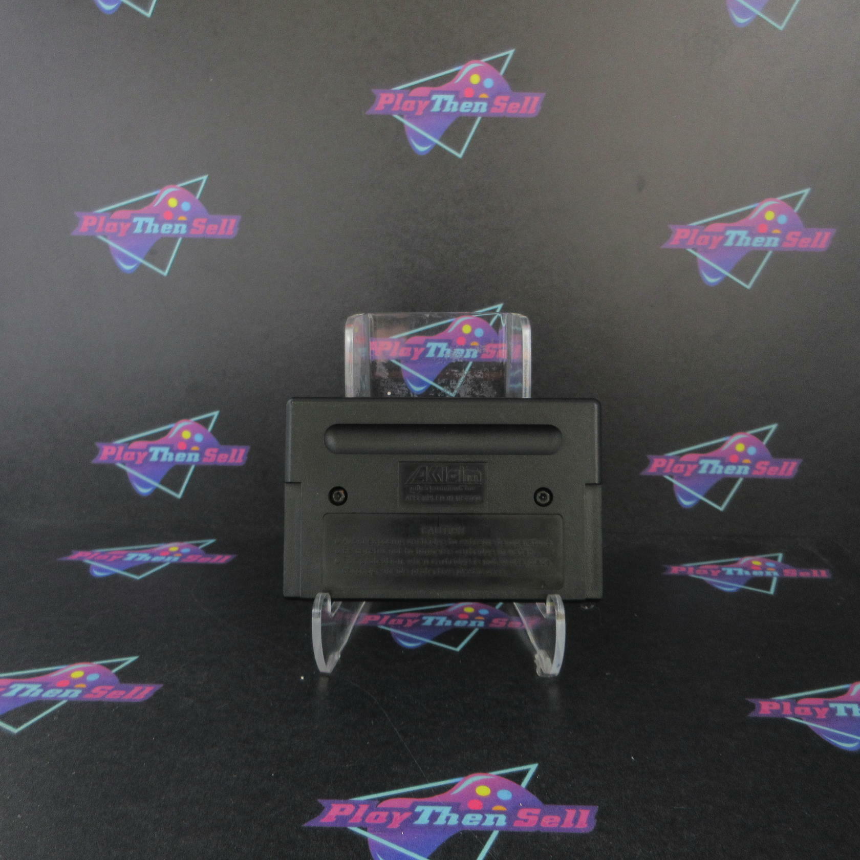 WWF Raw Sega Genesis Cartridge Only Authentic / Tested - Very Good