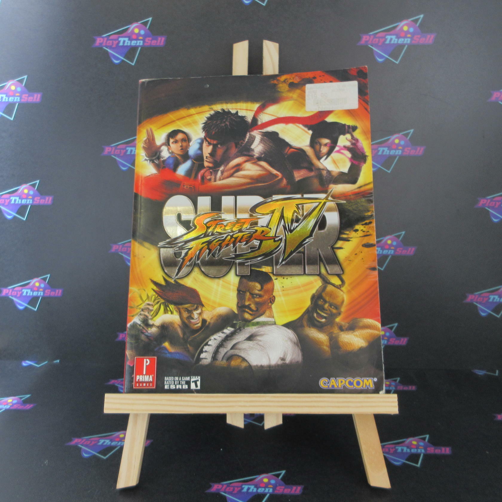 Super Street Fighter IV Prima Official Game Guide AD - Good