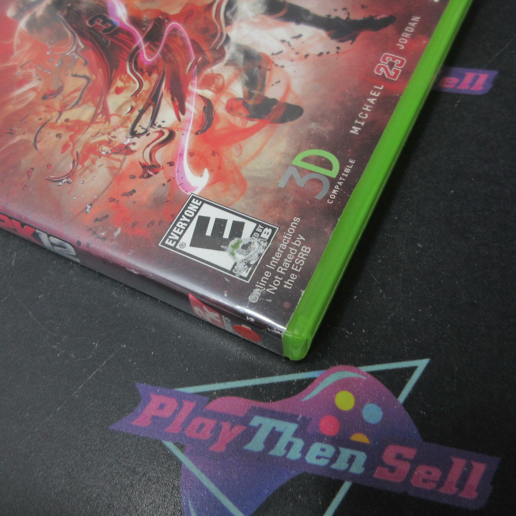 NBA 2k12 Michael Jordan Xbox 360 AD/NM - Very Good