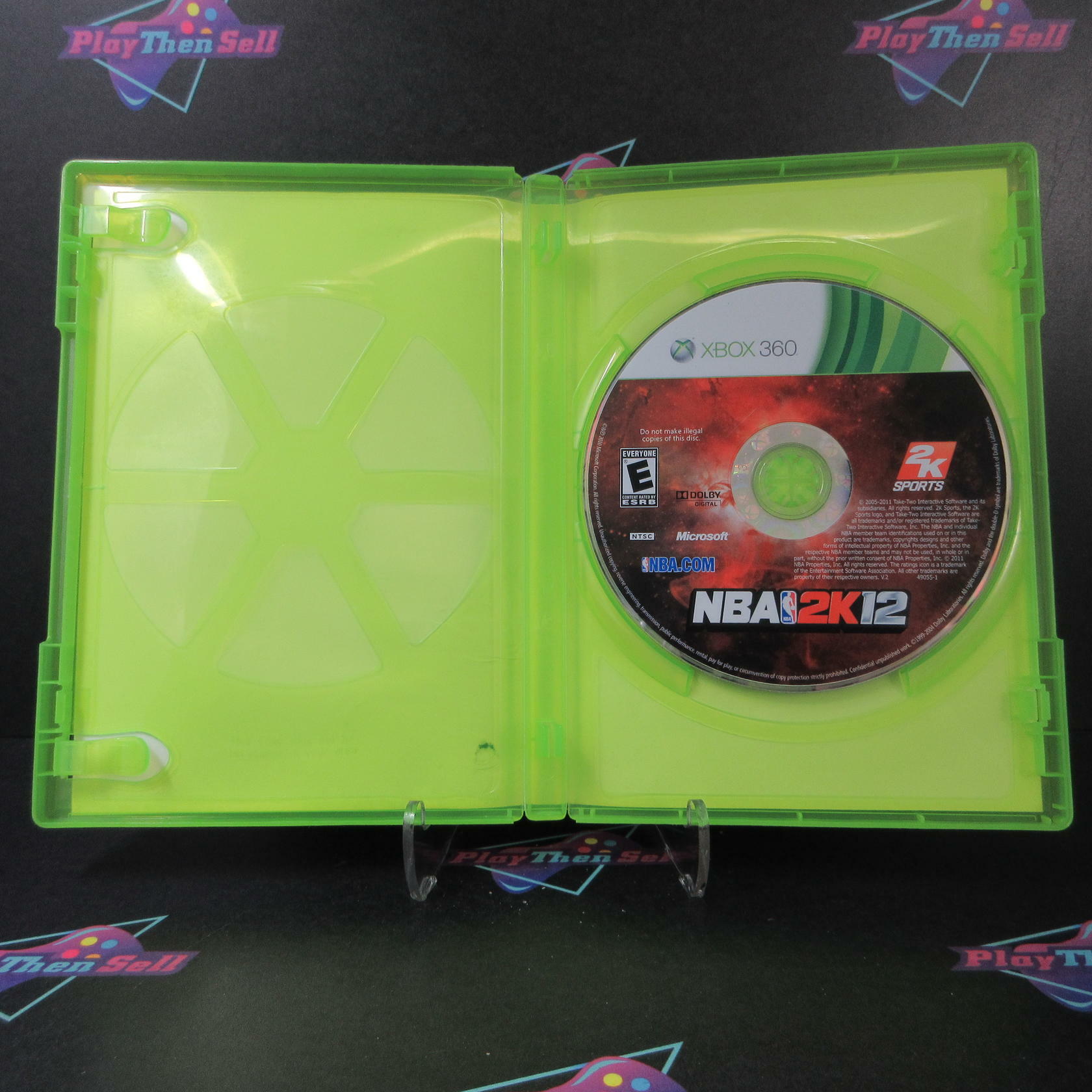 NBA 2k12 Michael Jordan Xbox 360 AD/NM - Very Good