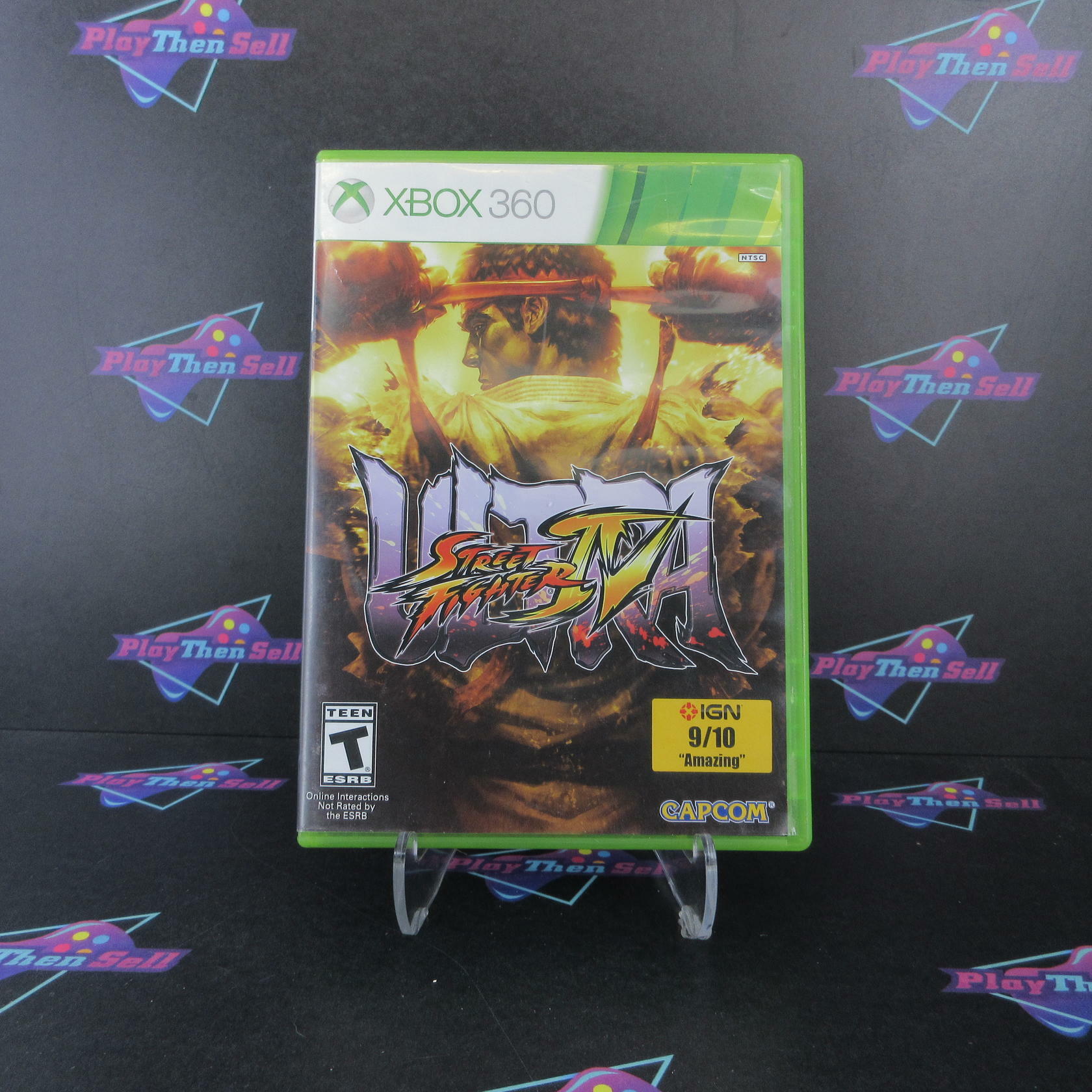 Ultra Street Fighter IV Xbox 360 AD Complete CIB - Very Good