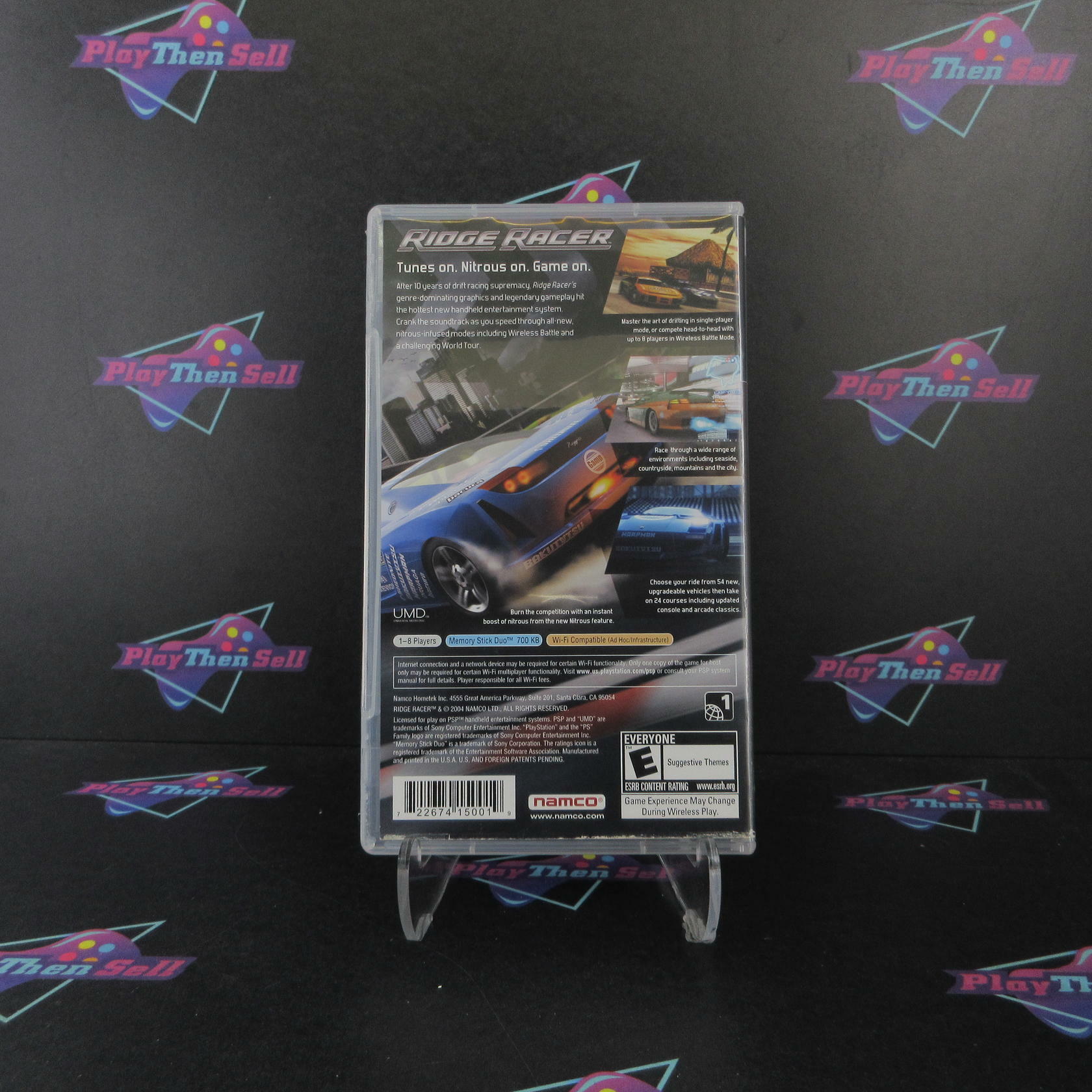 Ridge Racer Clear UMD Sony PSP AD/NM - Very Good