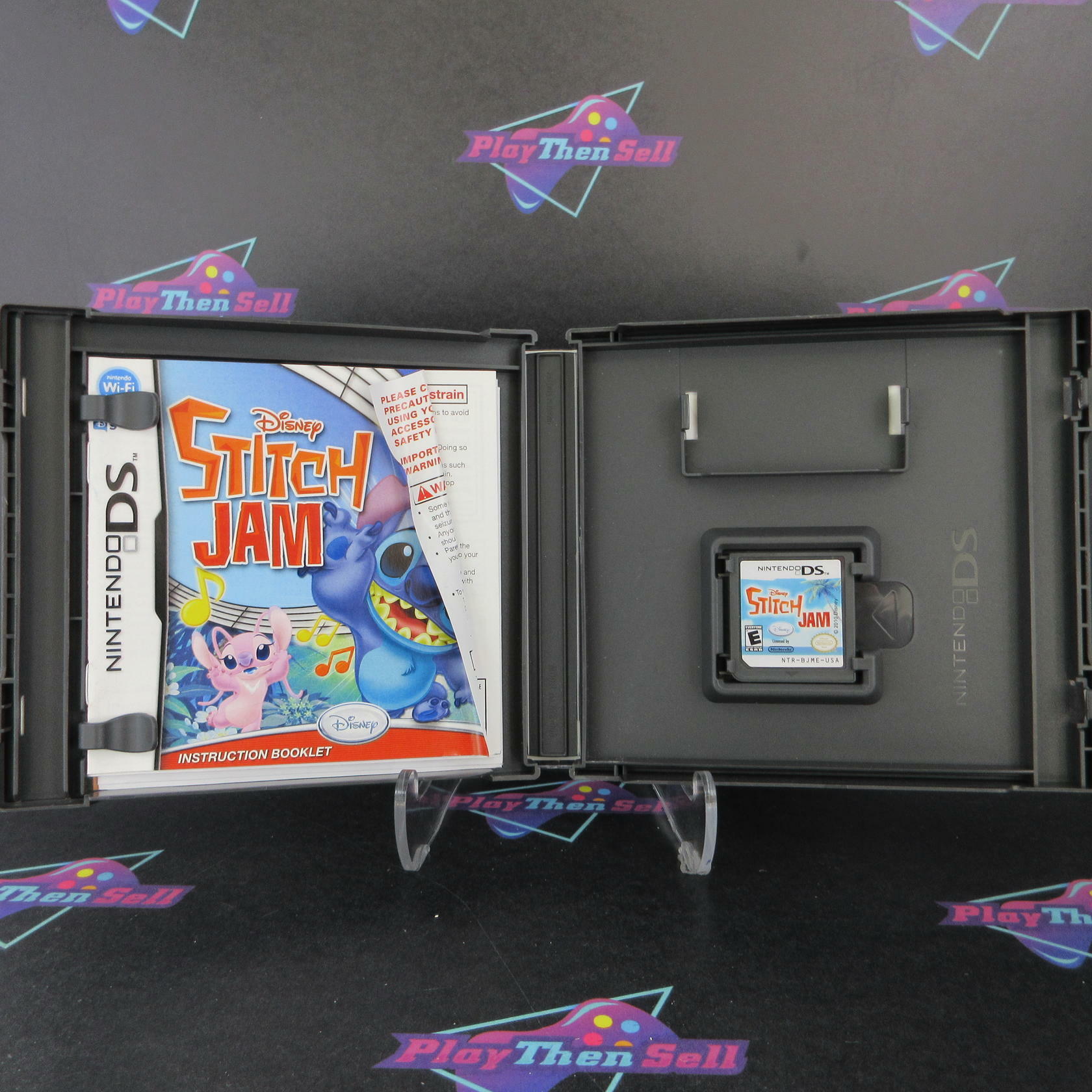 Stitch Jam Nintendo DS MD Complete CIB - Very Good