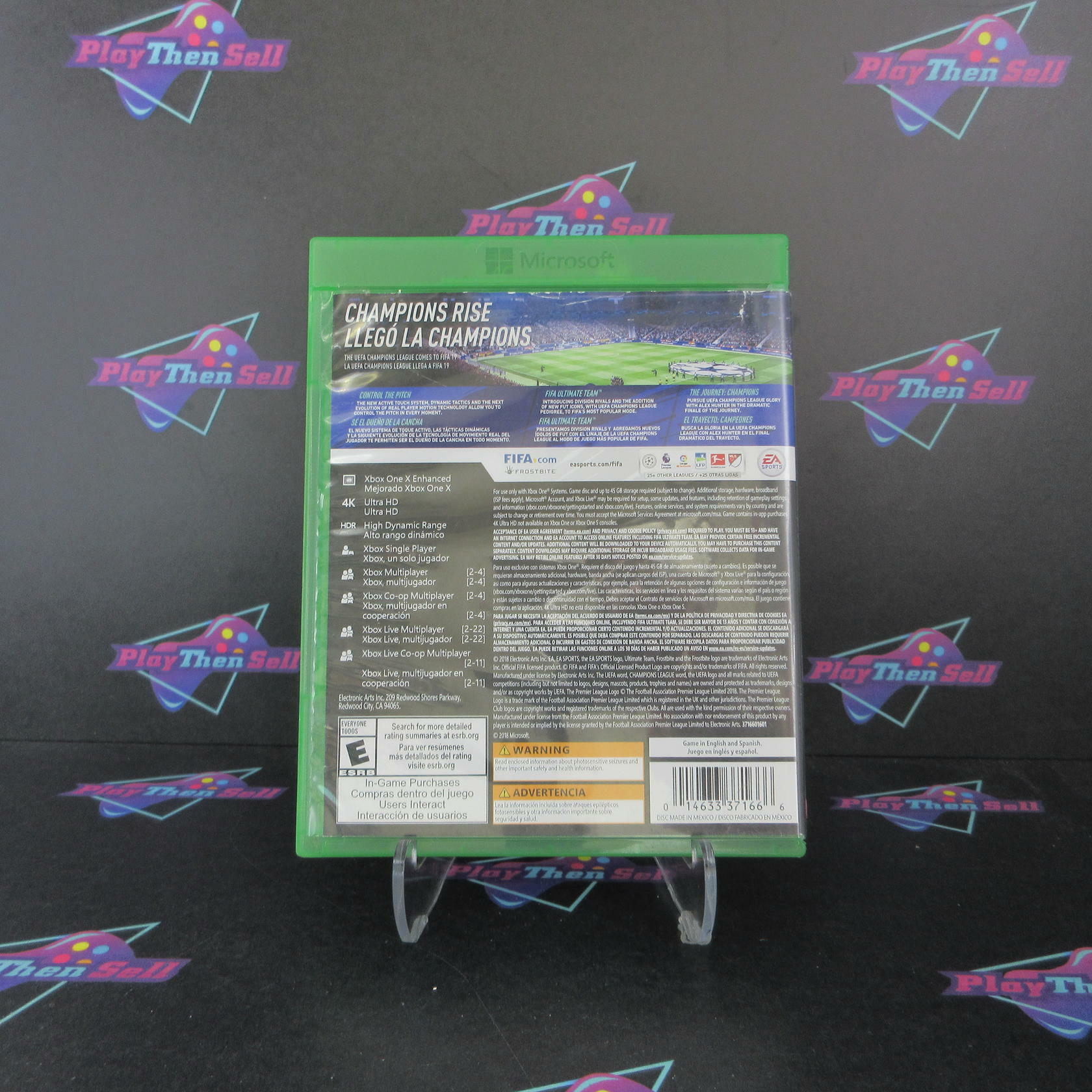 FIFA 19 Xbox One AD Complete CIB - Very Good