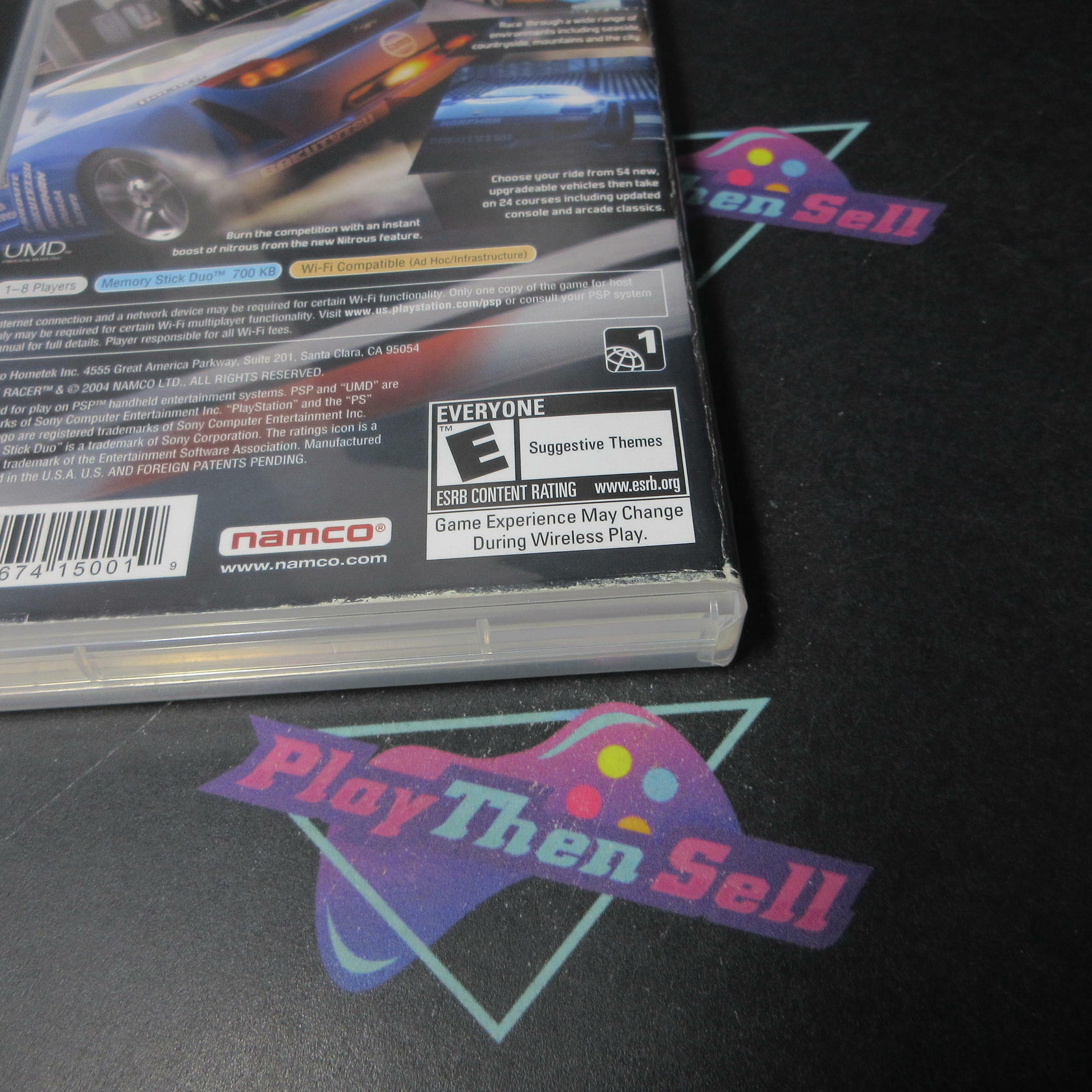Ridge Racer Clear UMD Sony PSP AD/NM - Very Good
